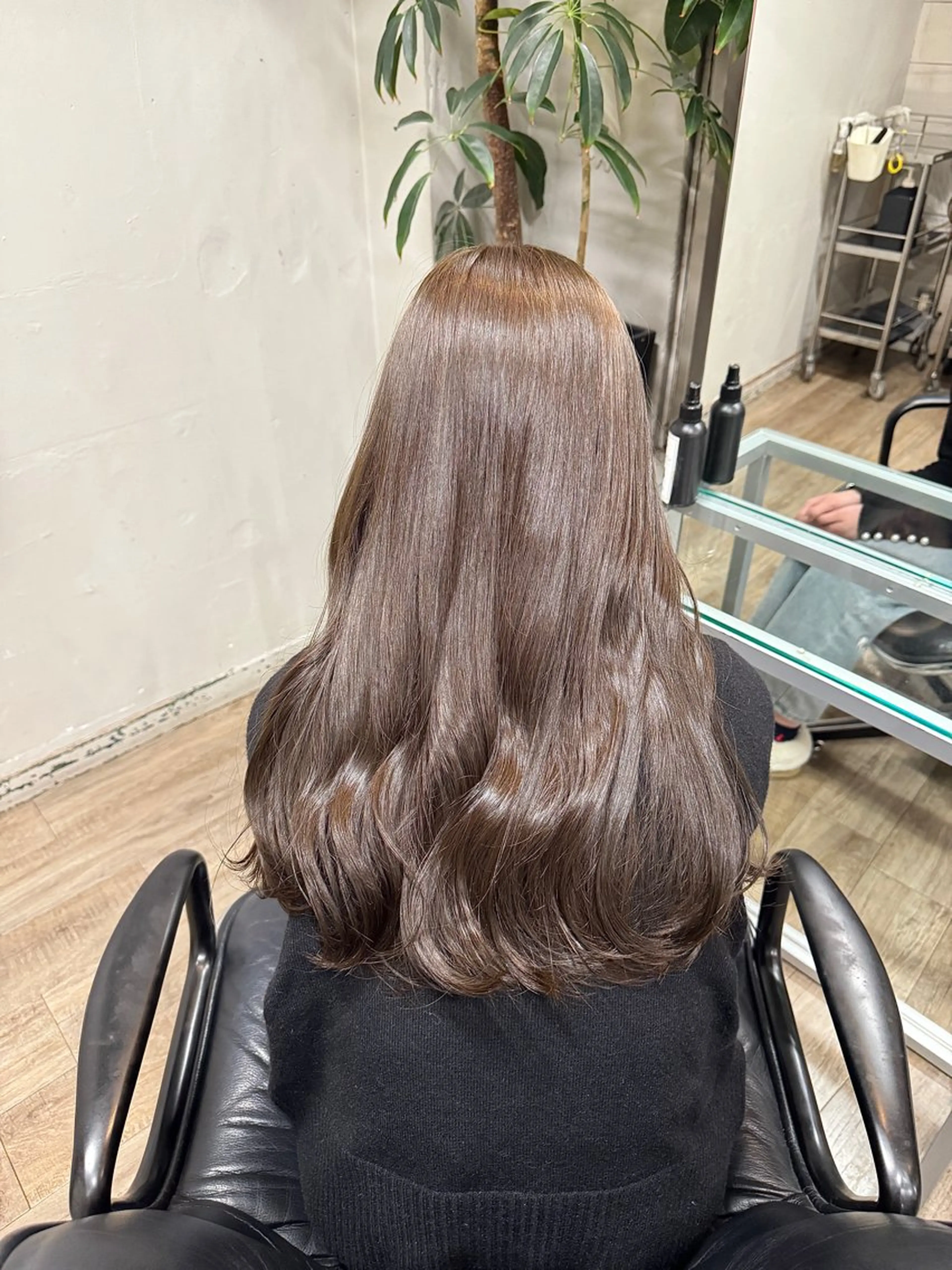 ロング トリートメント 中塚 花果のヘアスタイル