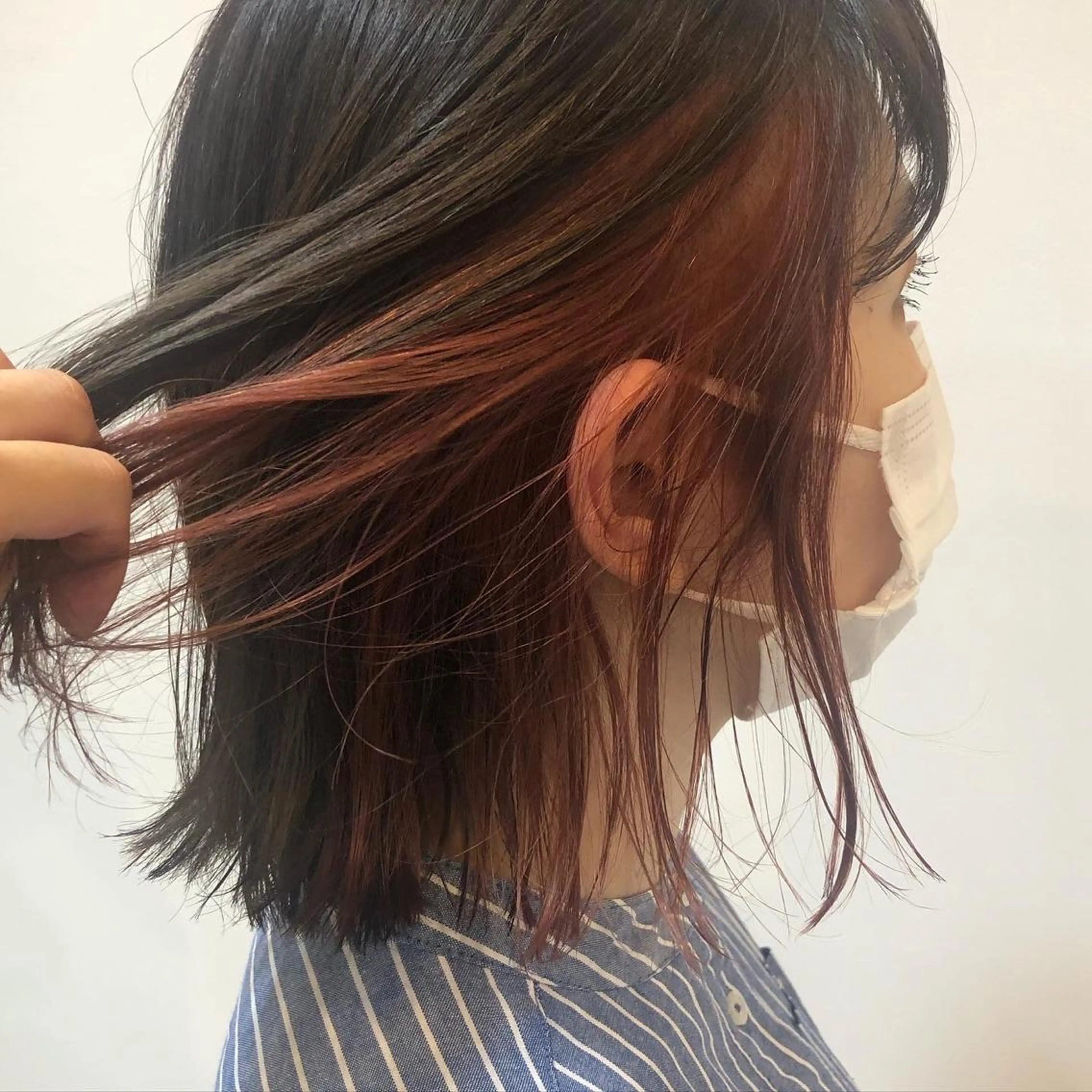 カラー 大迫 江梨のヘアスタイル