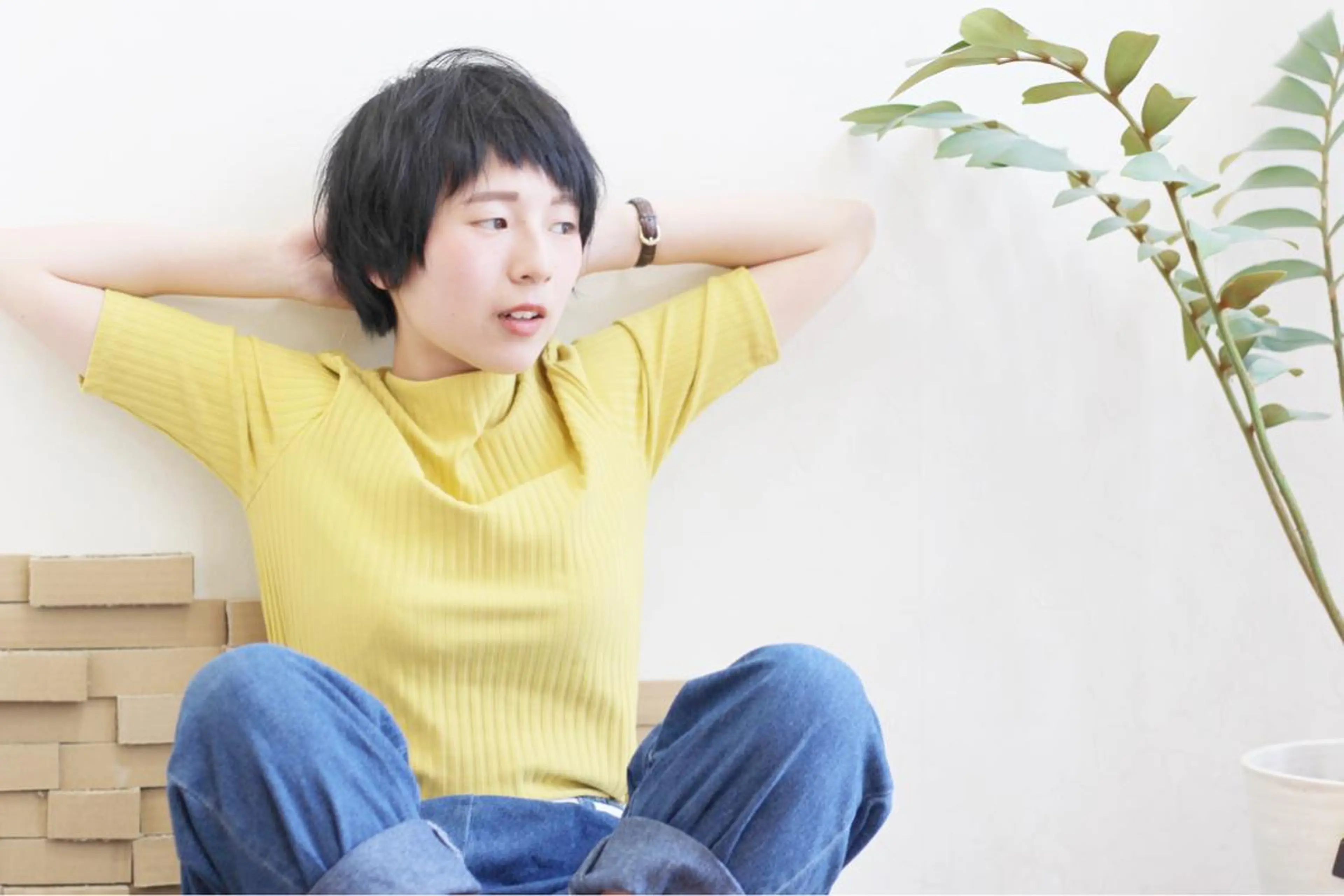 ショート カラー パーマ nike所属・nike にけのヘアスタイル