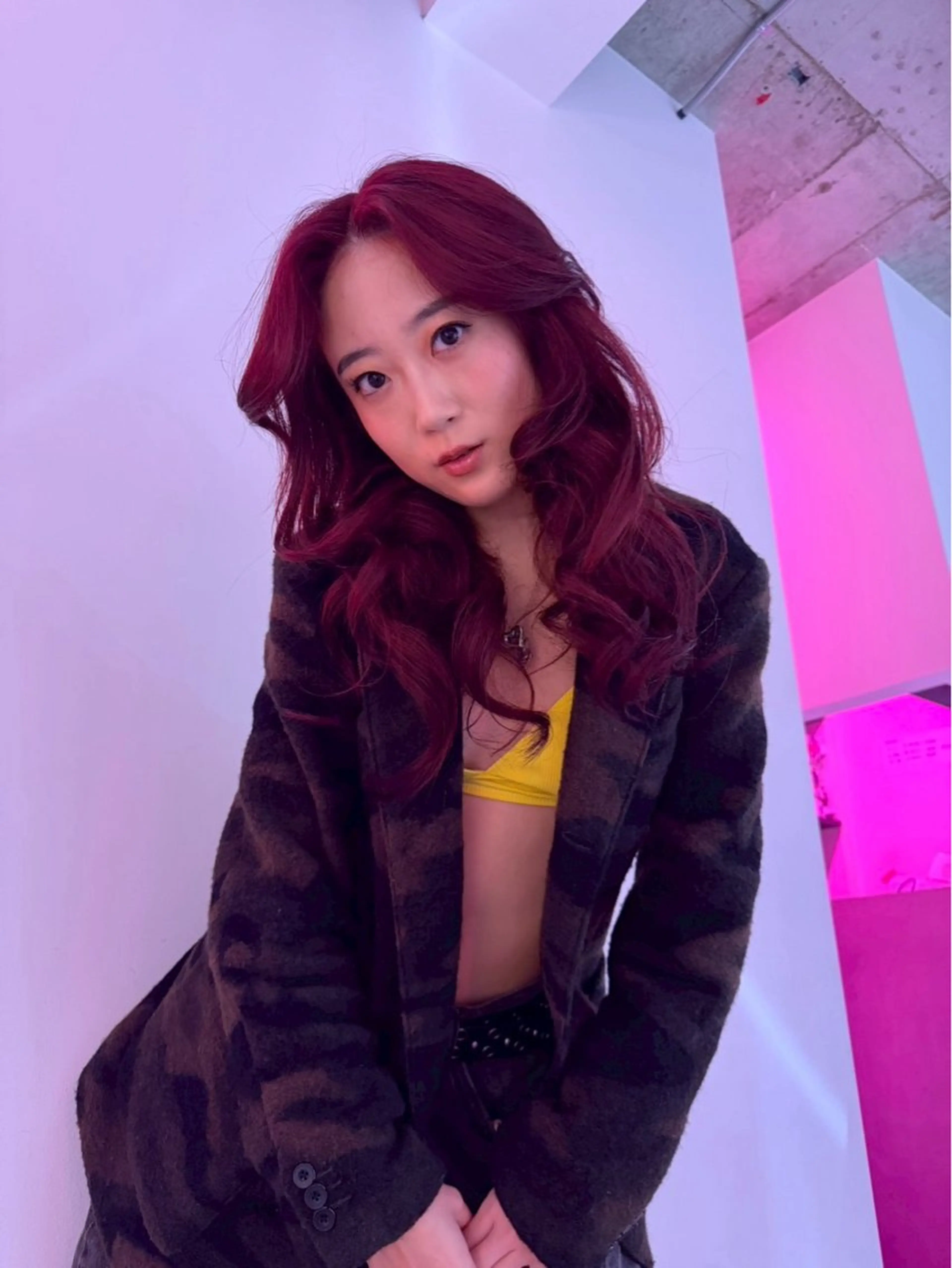 ロング moe/名古屋 /カラーモデルのヘアスタイル