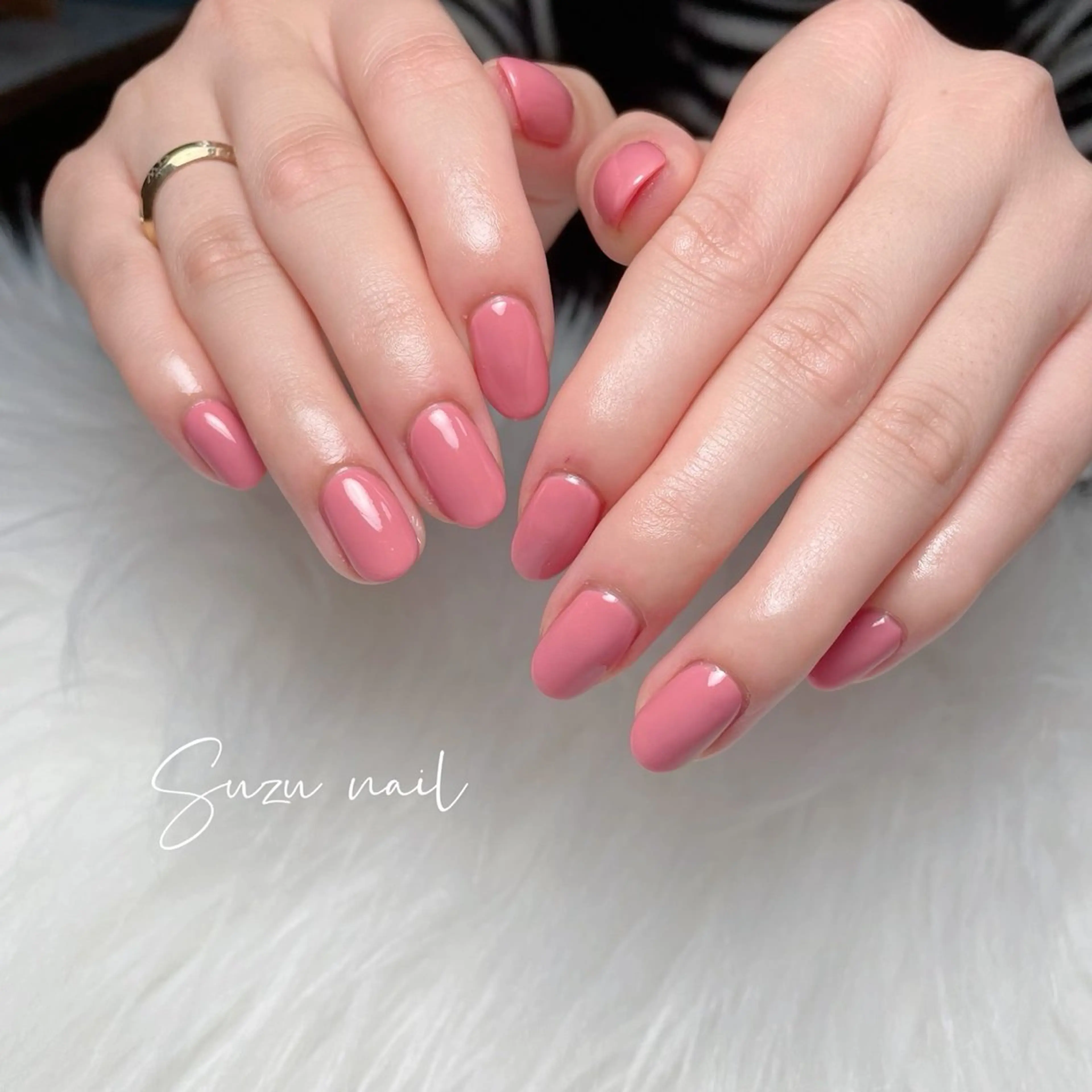 ネイル ワンカラーネイル ハンドネイル ✨Suzu nail✨のネイルデザイン