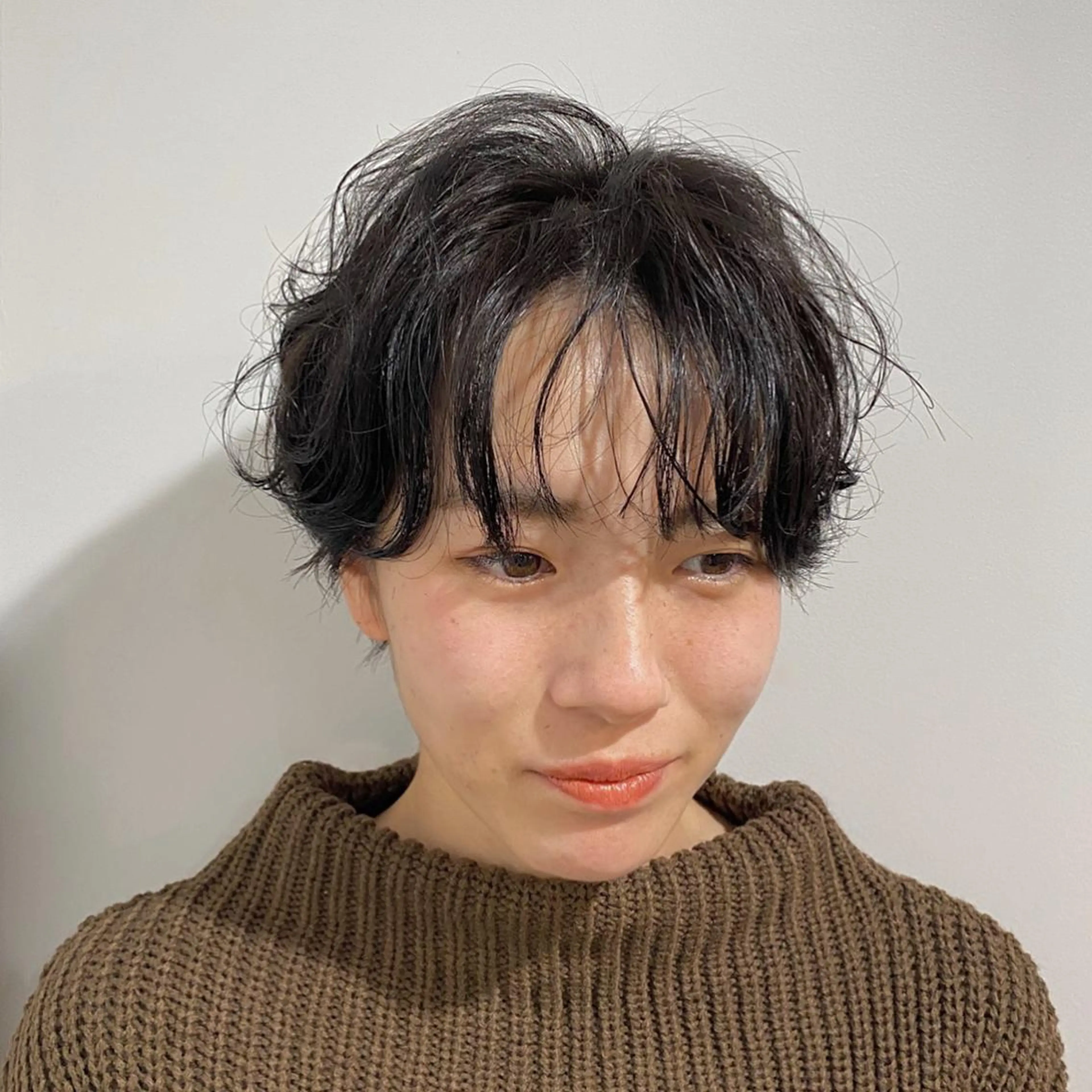 ショート パーマ ショートヘアとカラー の専門家/もりしーのヘアスタイル