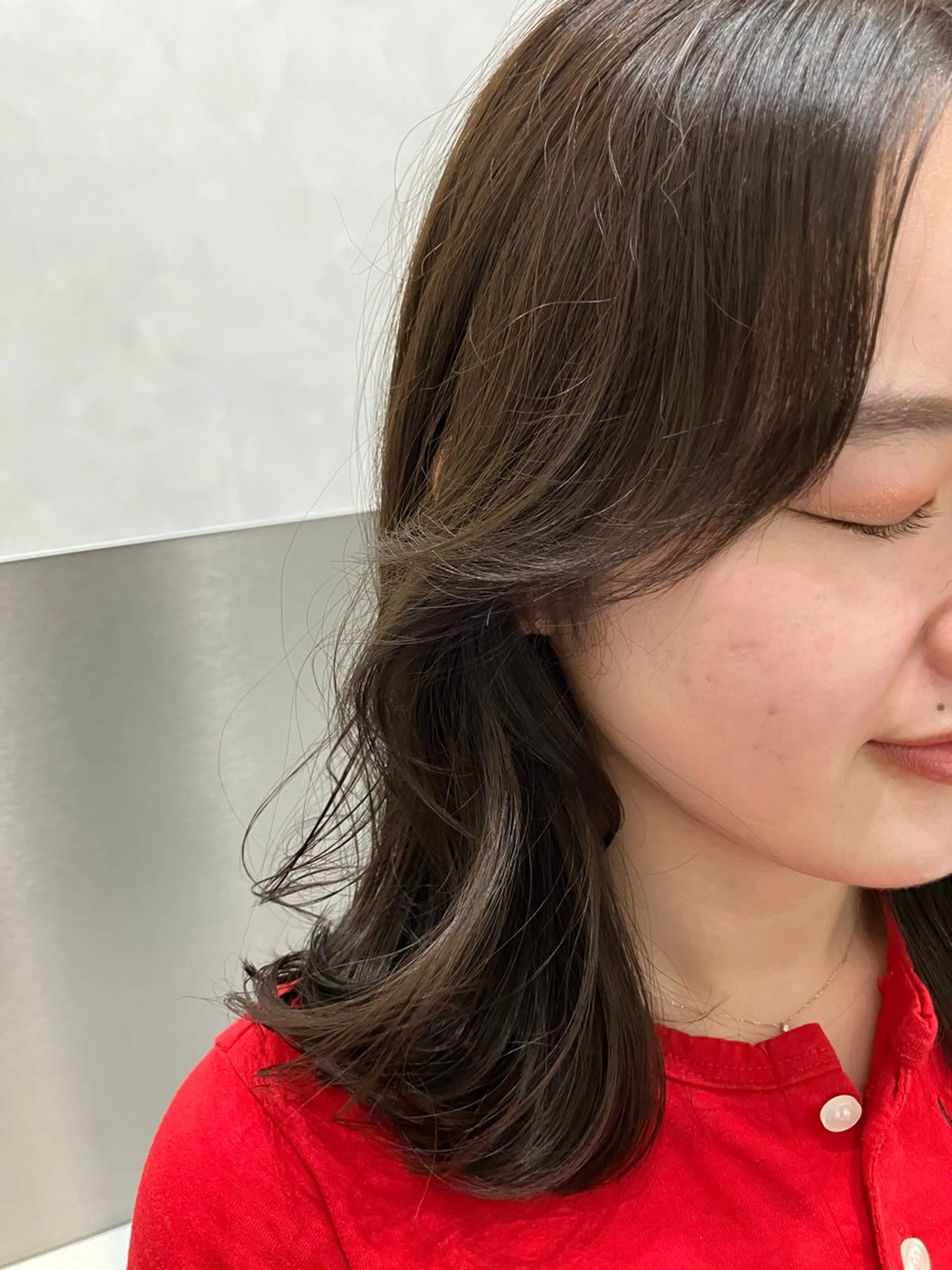 ロング カラー カット ヘアカラー トリートメント GO TODAY SHAIRE SALON原宿vita店舗所属・🩷完全マンツーマン 💖ASAHIのヘアスタイル