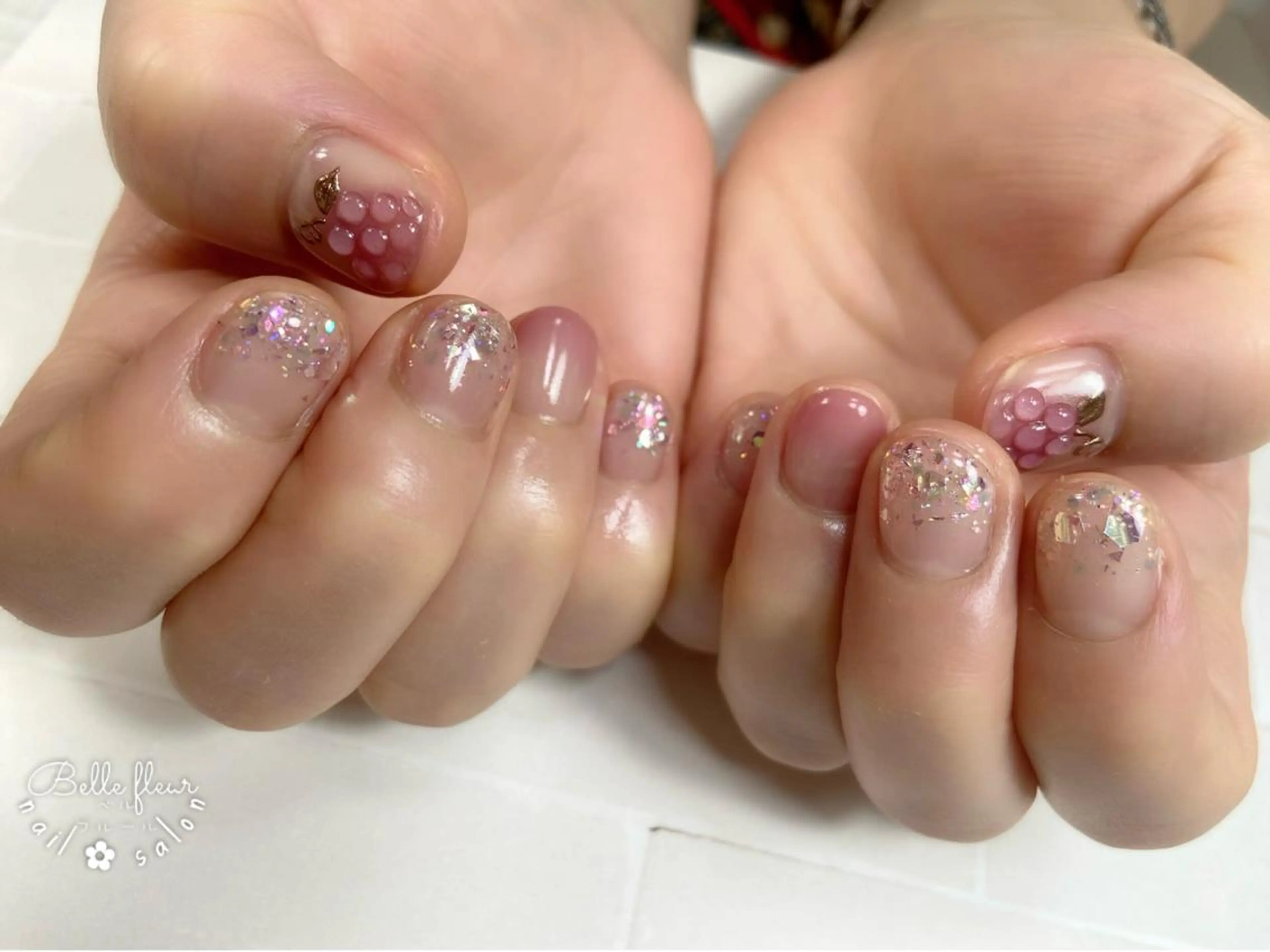 ネイル ﾈｲﾙｻﾛﾝ Bellefleurのネイルデザイン