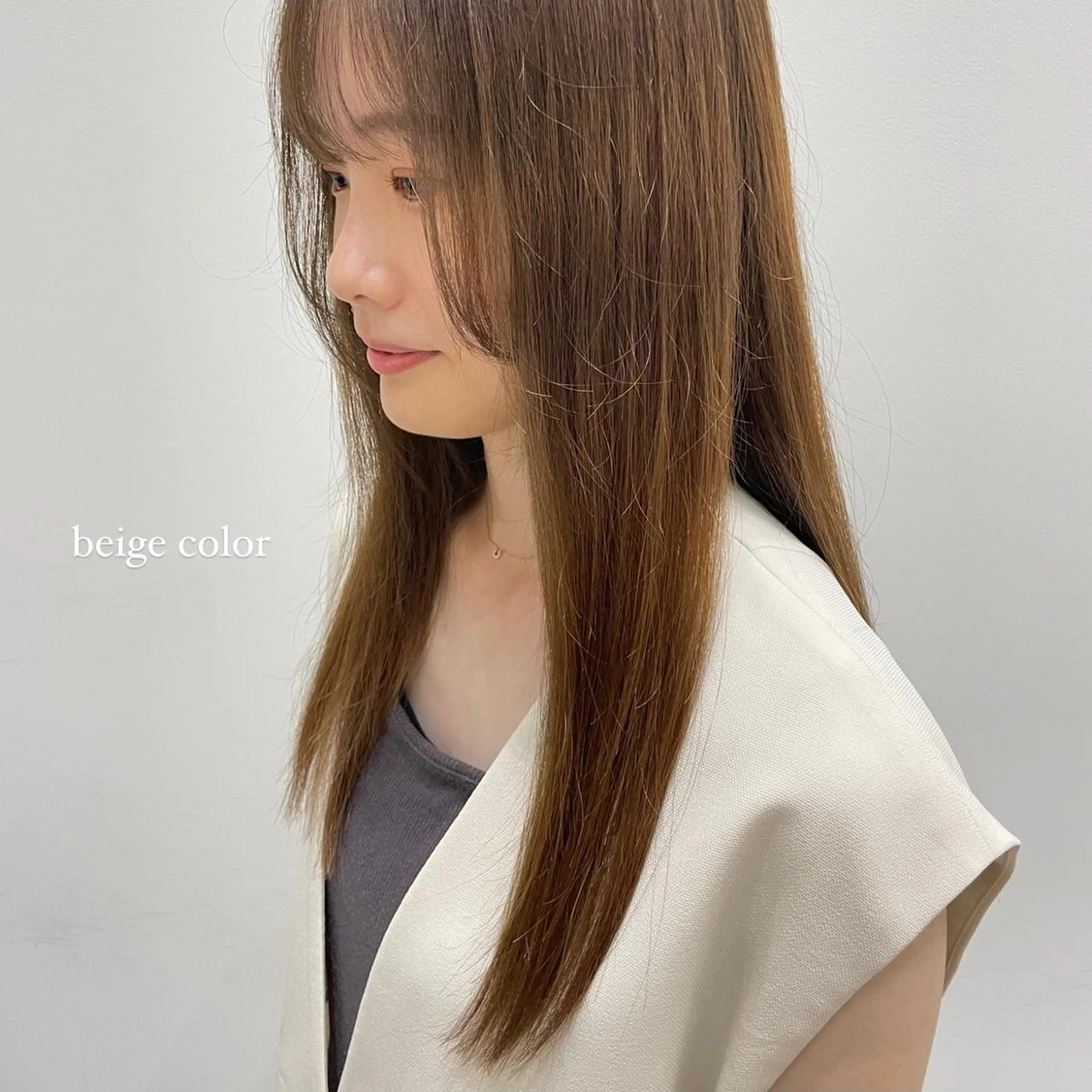 ロング カラー recipe 黒木 彩那のヘアスタイル