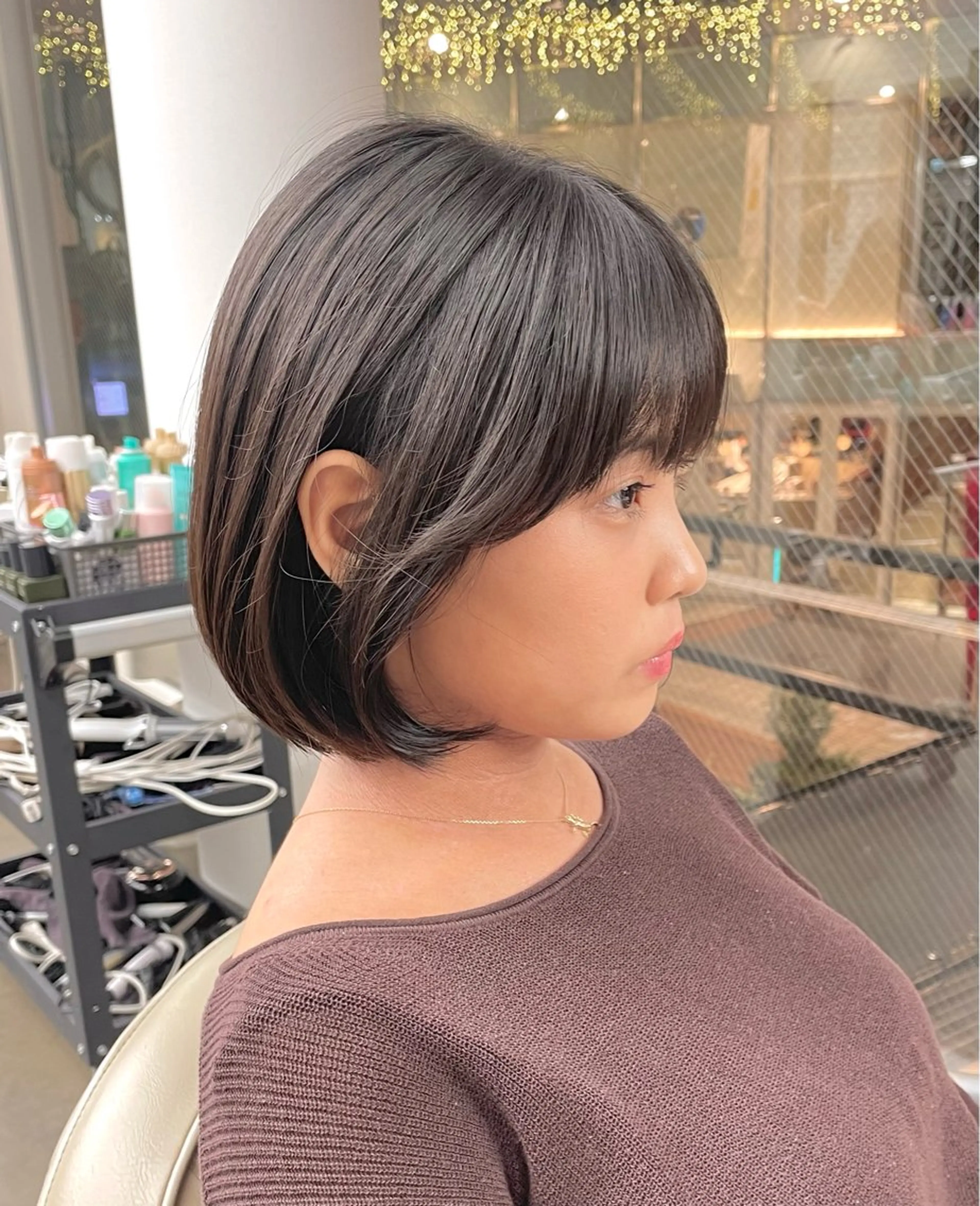 ショート ボブ ♡レイヤー/ボブ 透明感/うらら♡のヘアスタイル