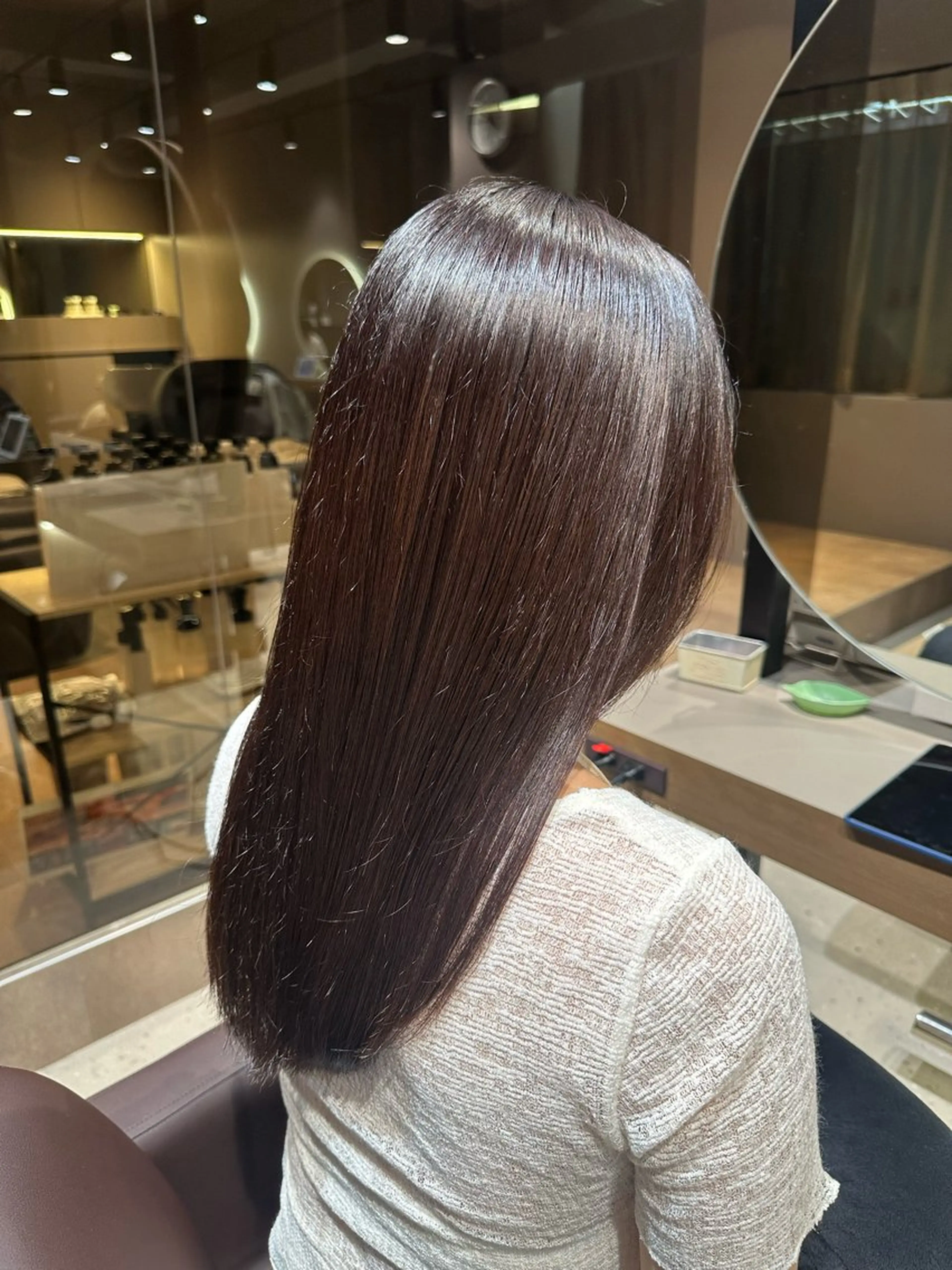 ロング カラー ヘアカラー トリートメント 🖤ྀི渡邉 あみか🖤ᩚのヘアスタイル