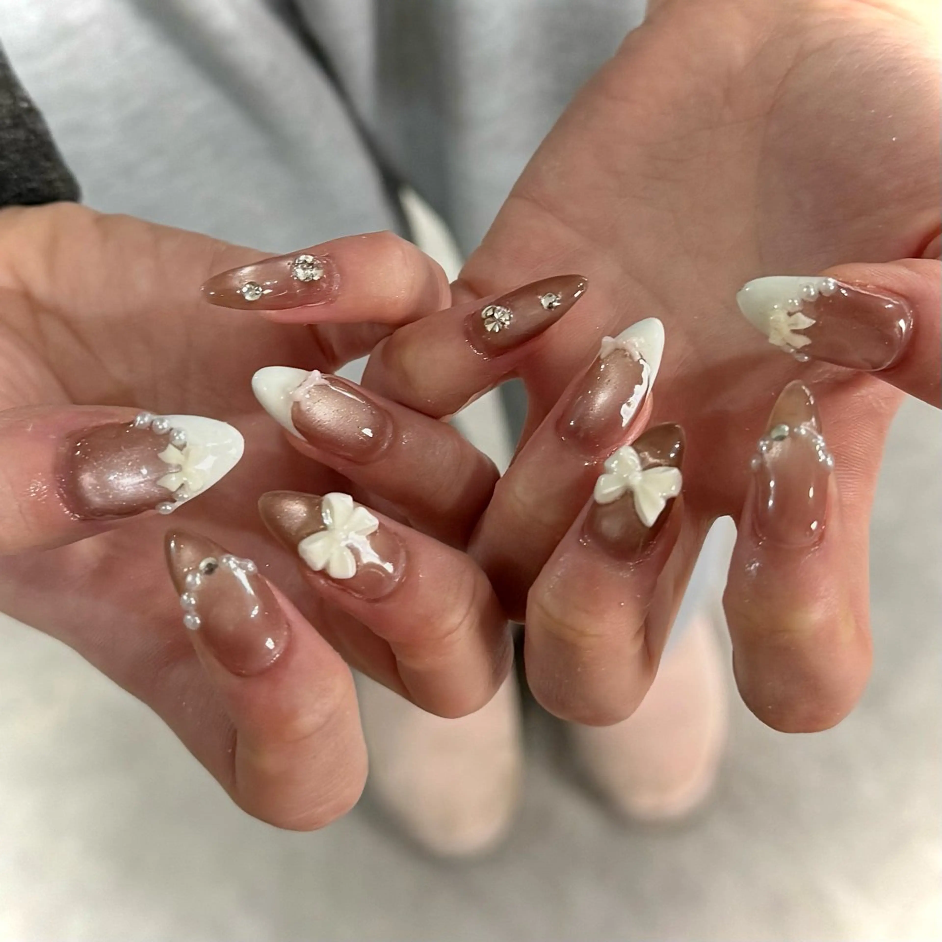 ネイル ハンドネイル フットネイル 𝙃𝙖𝙧𝙪⋆ ˚꩜｡個性派のネイルデザイン