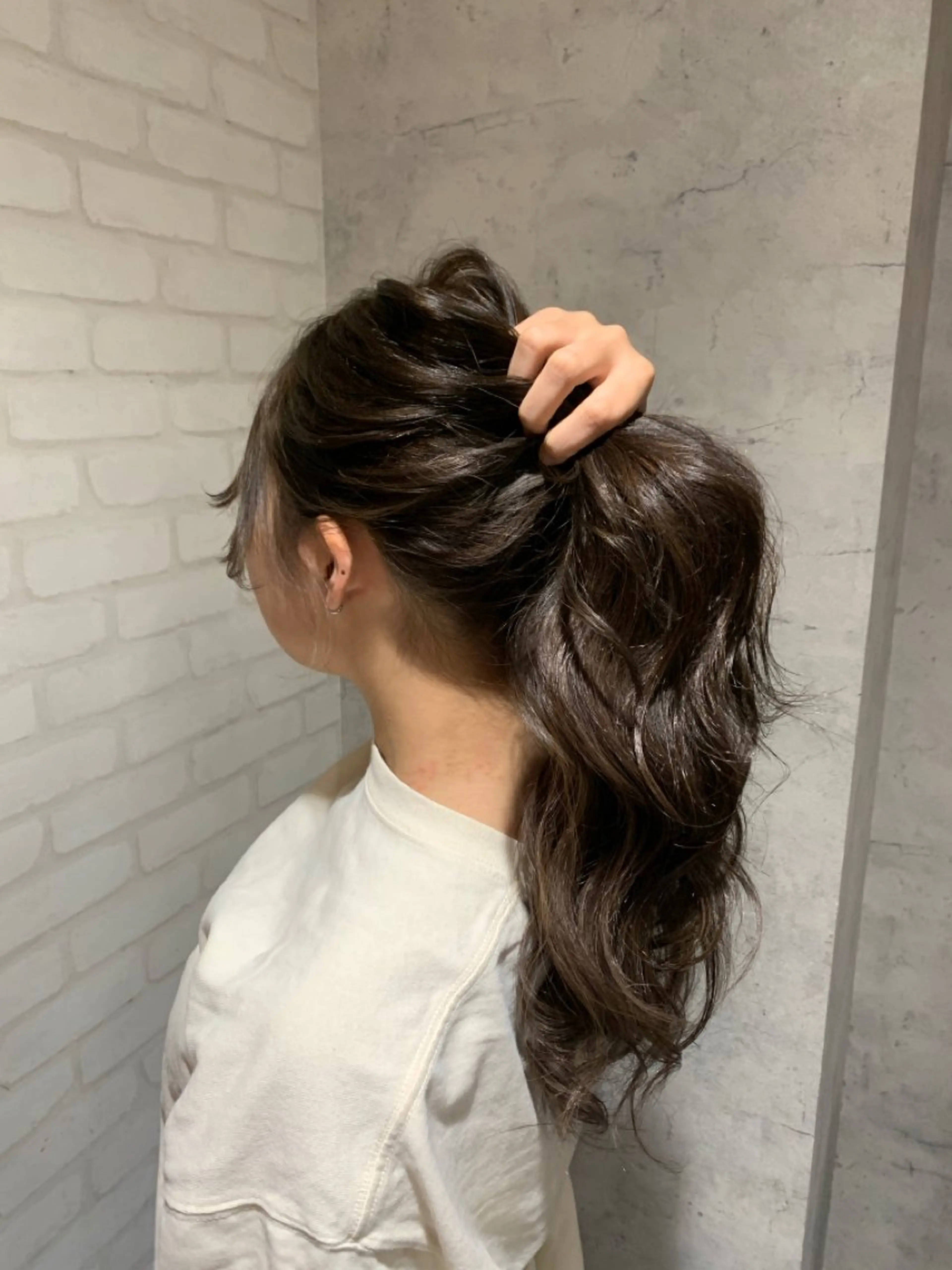 ロング カラー シールエクステ エクステ エクステ エクステ KAZUMAのヘアスタイル