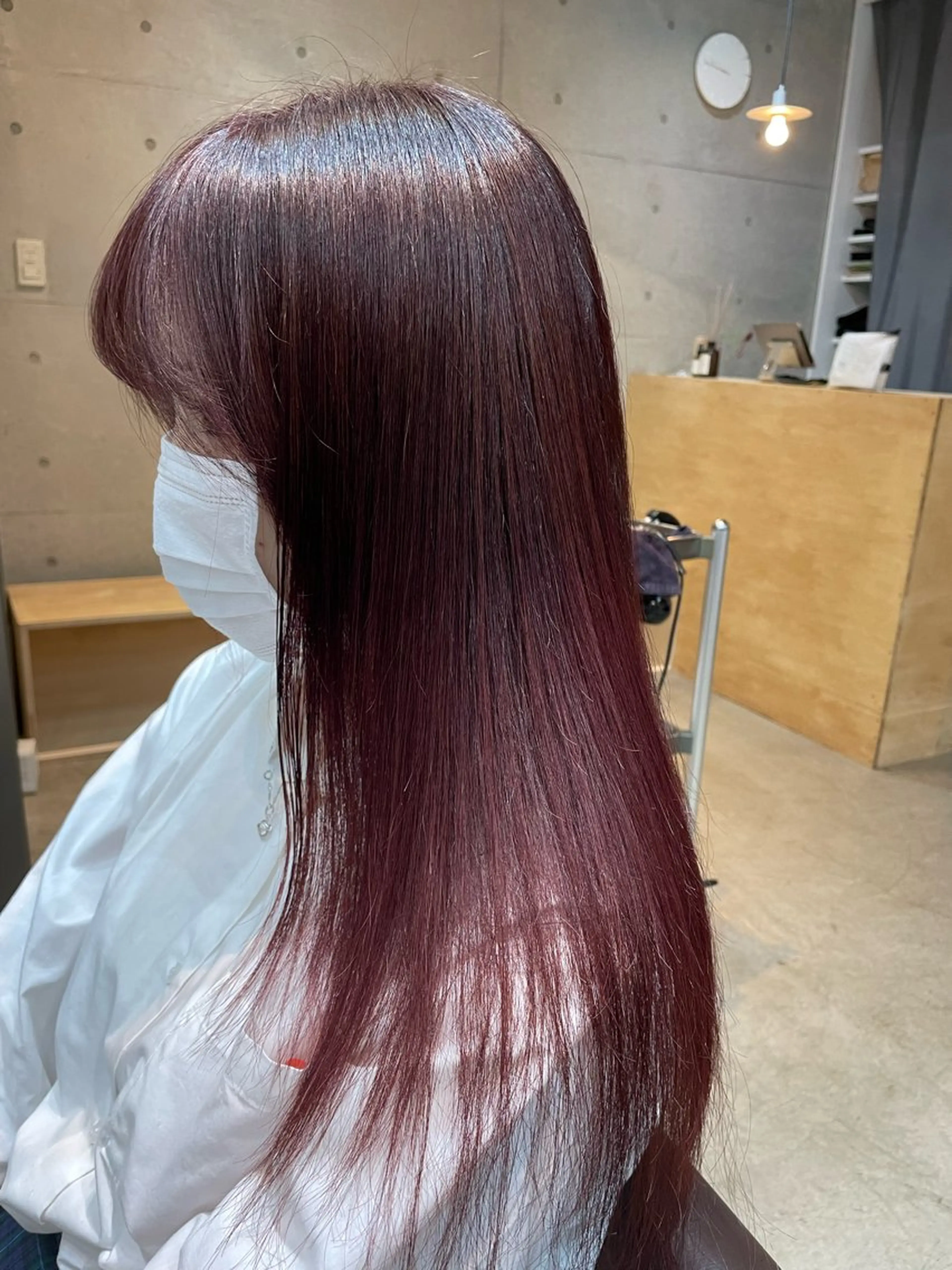 ロング カラー ブリーチ 透明感カラー ダブルカラー ブリーチなしカラー ウェーブパーマ/ レイヤー/齋藤大貴のヘアスタイル