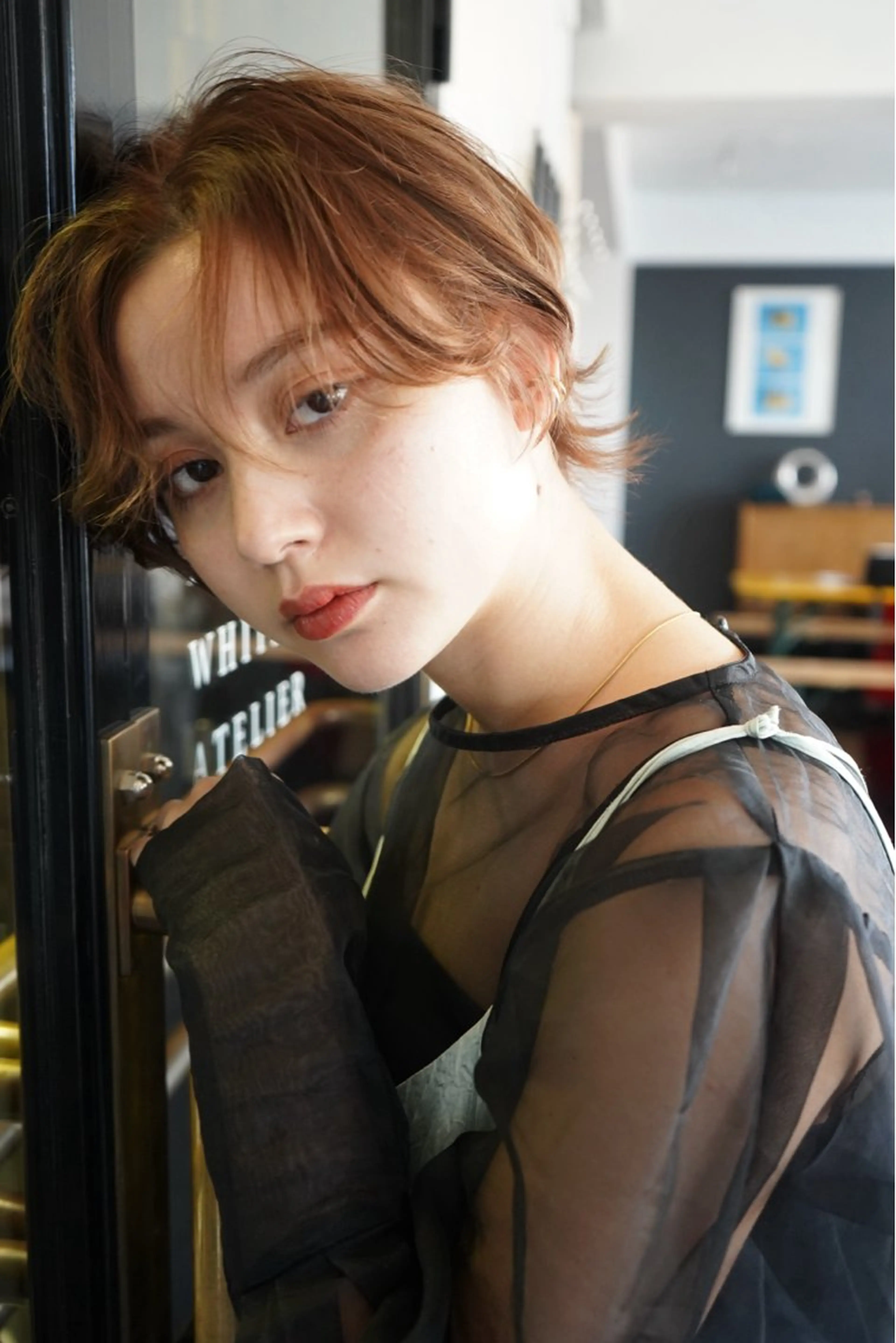 ショート ダメージレス◎東区/ 艶カラー💫/斉藤拓のヘアスタイル