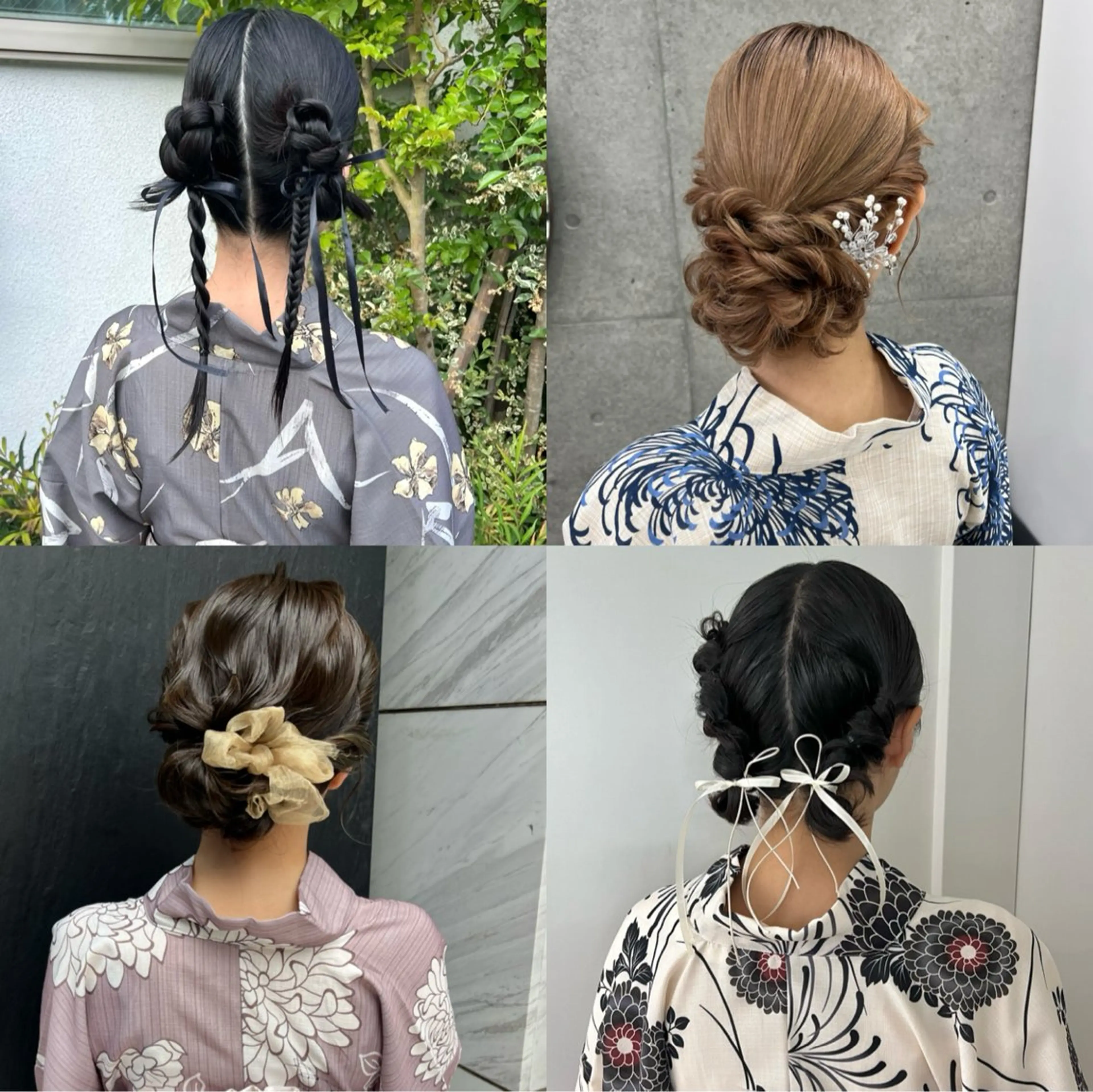 浴衣着付け🌻おまかせ帯結び🧸ヘアセット💙の写真