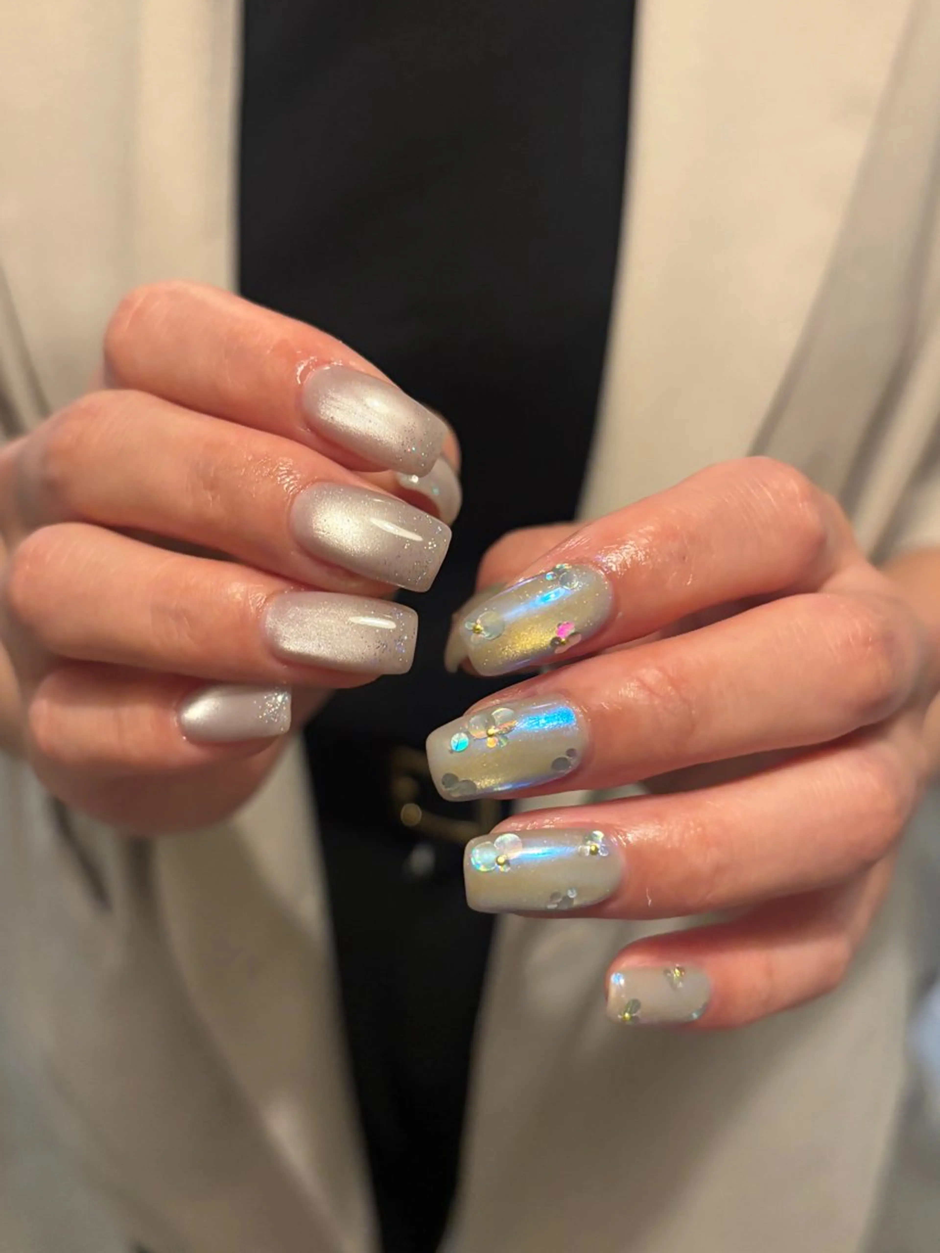 ネイル マグネットネイル ハンドネイル chika ／ nailのネイルデザイン