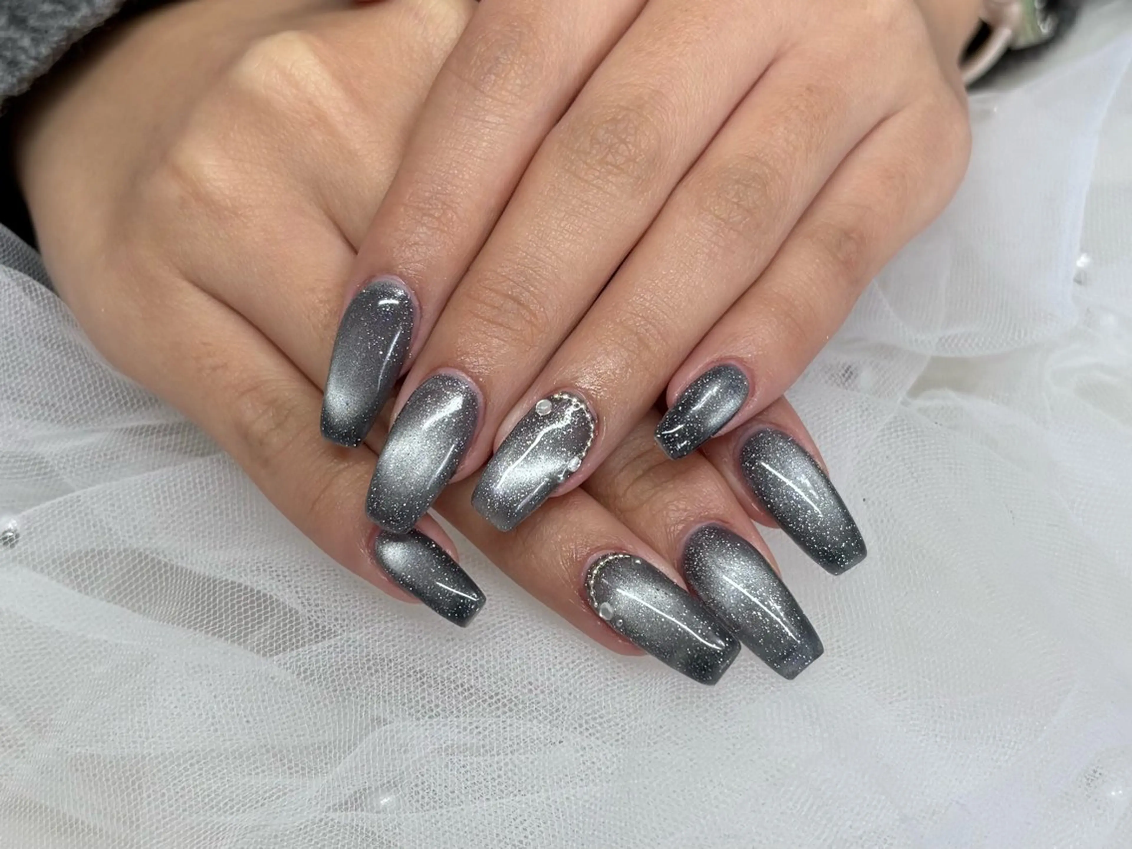 【2回目以降の方】マグネット・フラッシュネイル🫧の写真