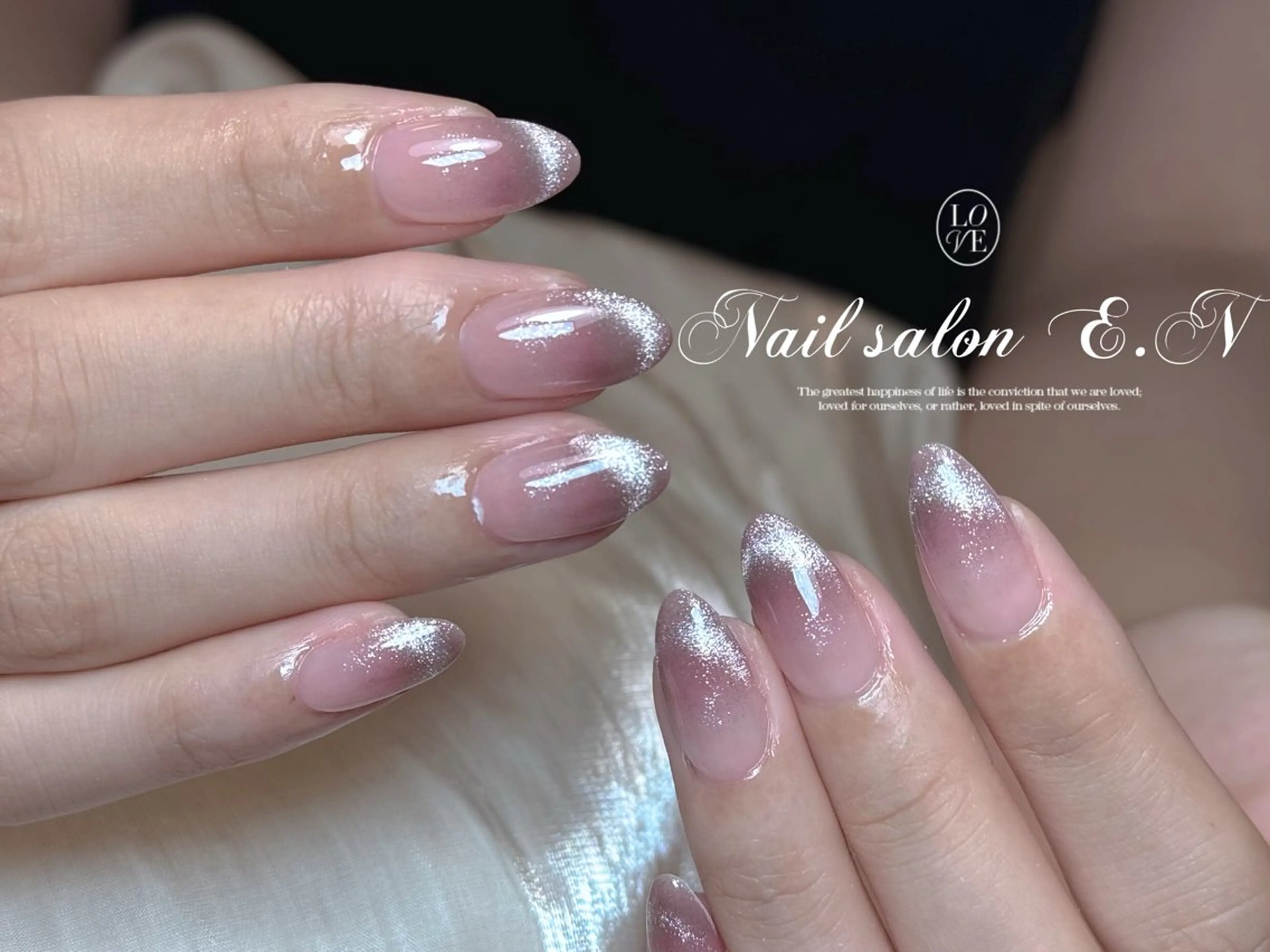 ネイル E.N🦋 長さ出し/持ち込みのネイルデザイン