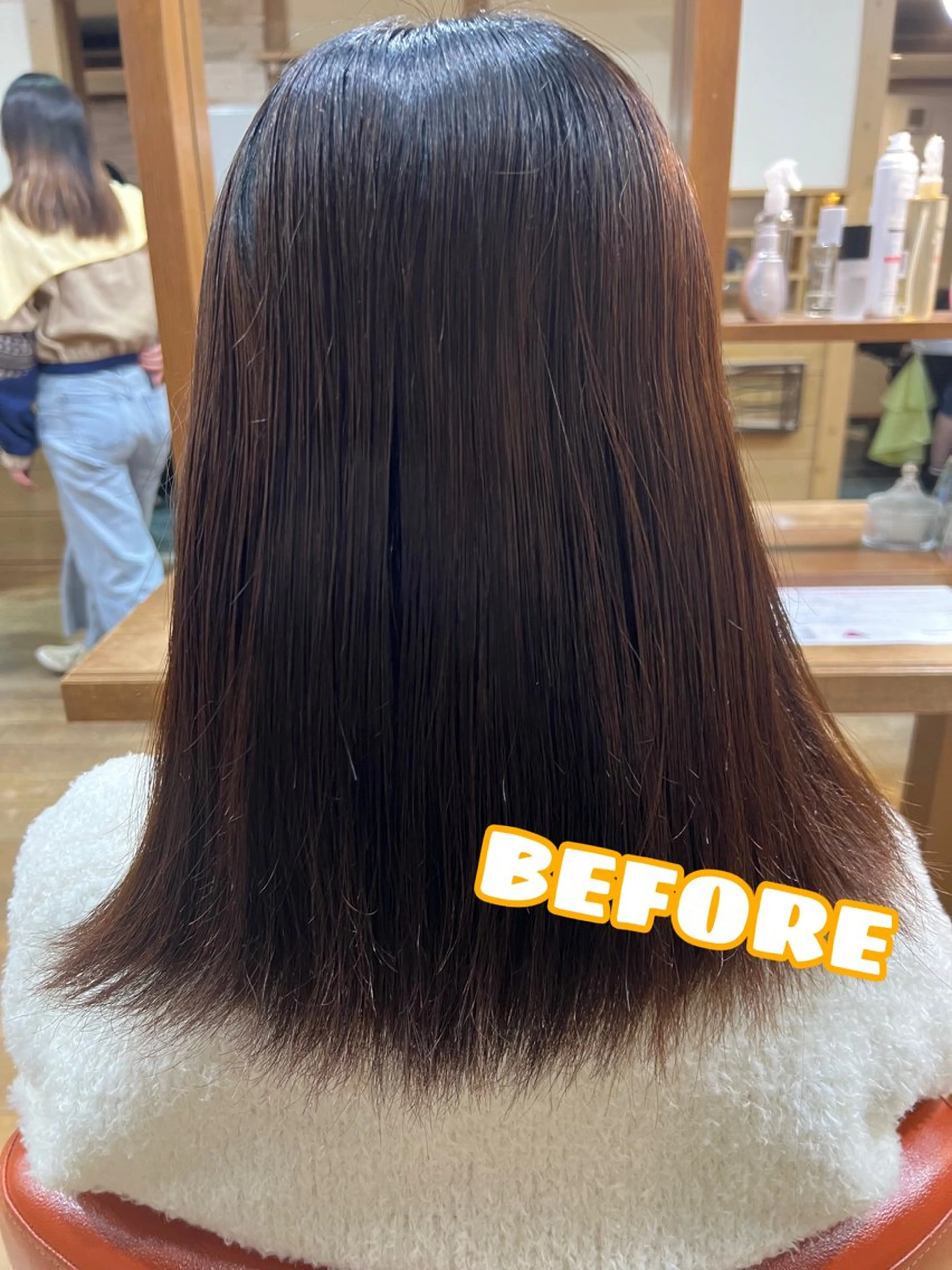 セミロング 寺澤 ことなのヘアスタイル