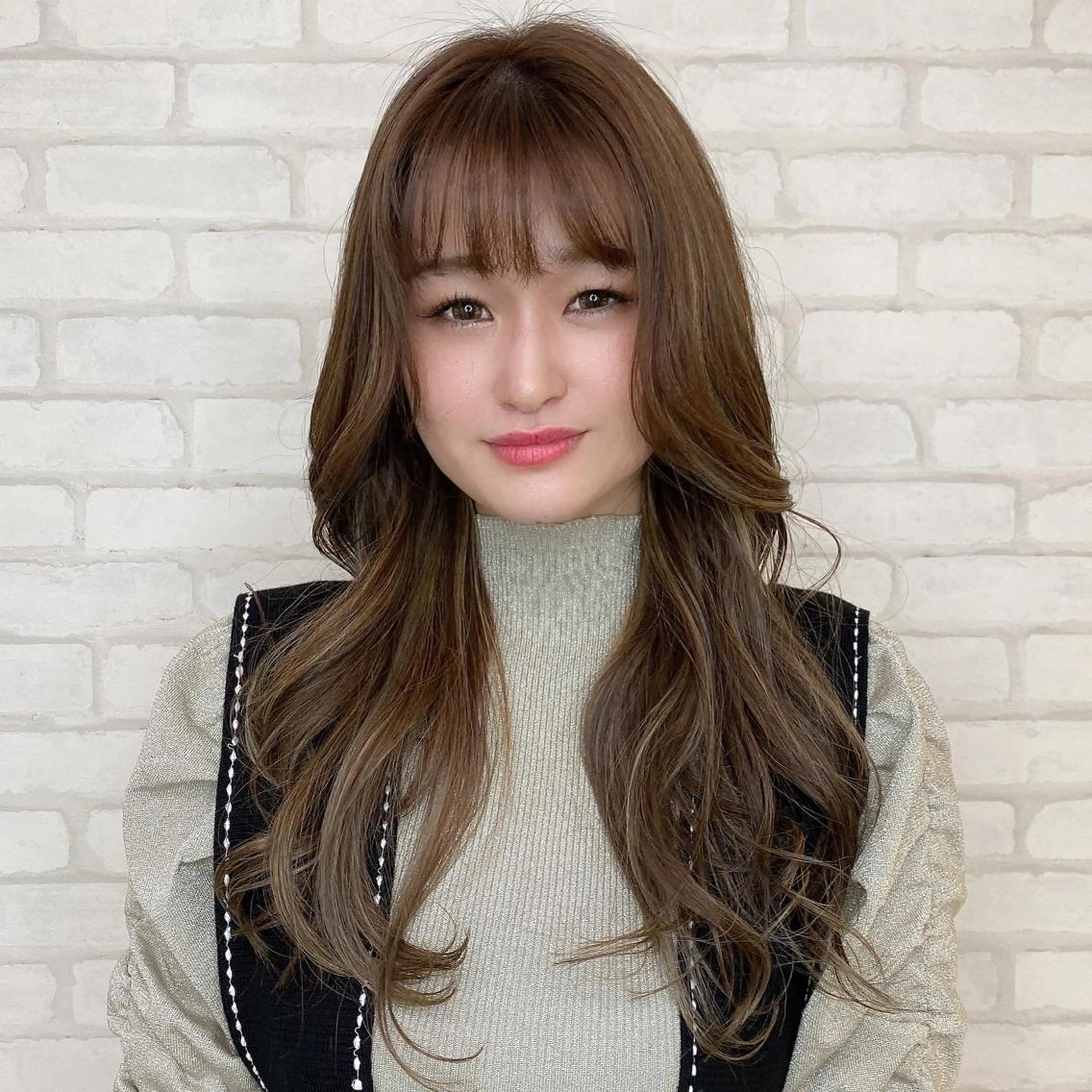 ロング カラー abilita AZUSAのヘアスタイル