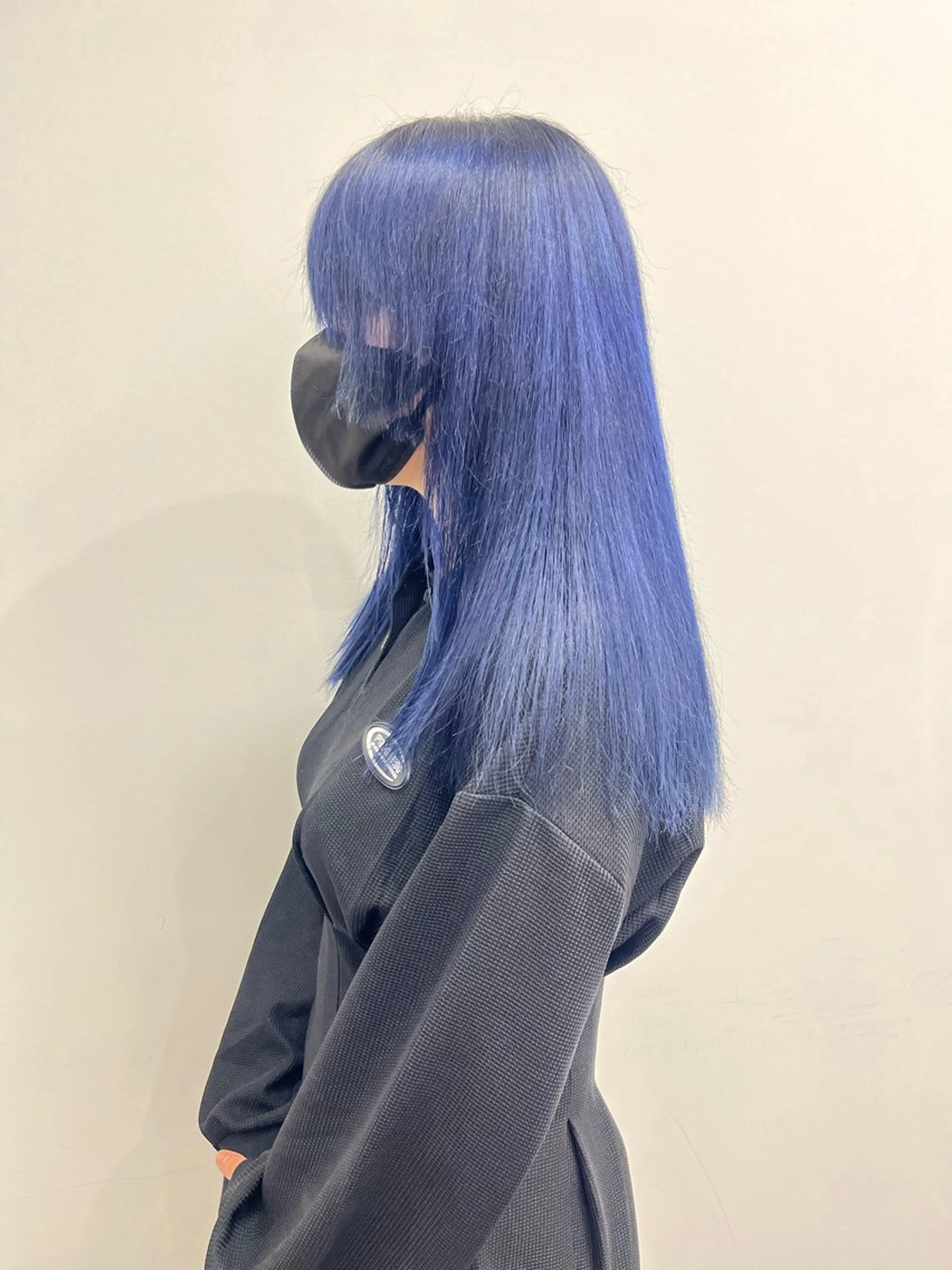 カラー yuka/ロング/ レイヤーカットモデルのヘアスタイル