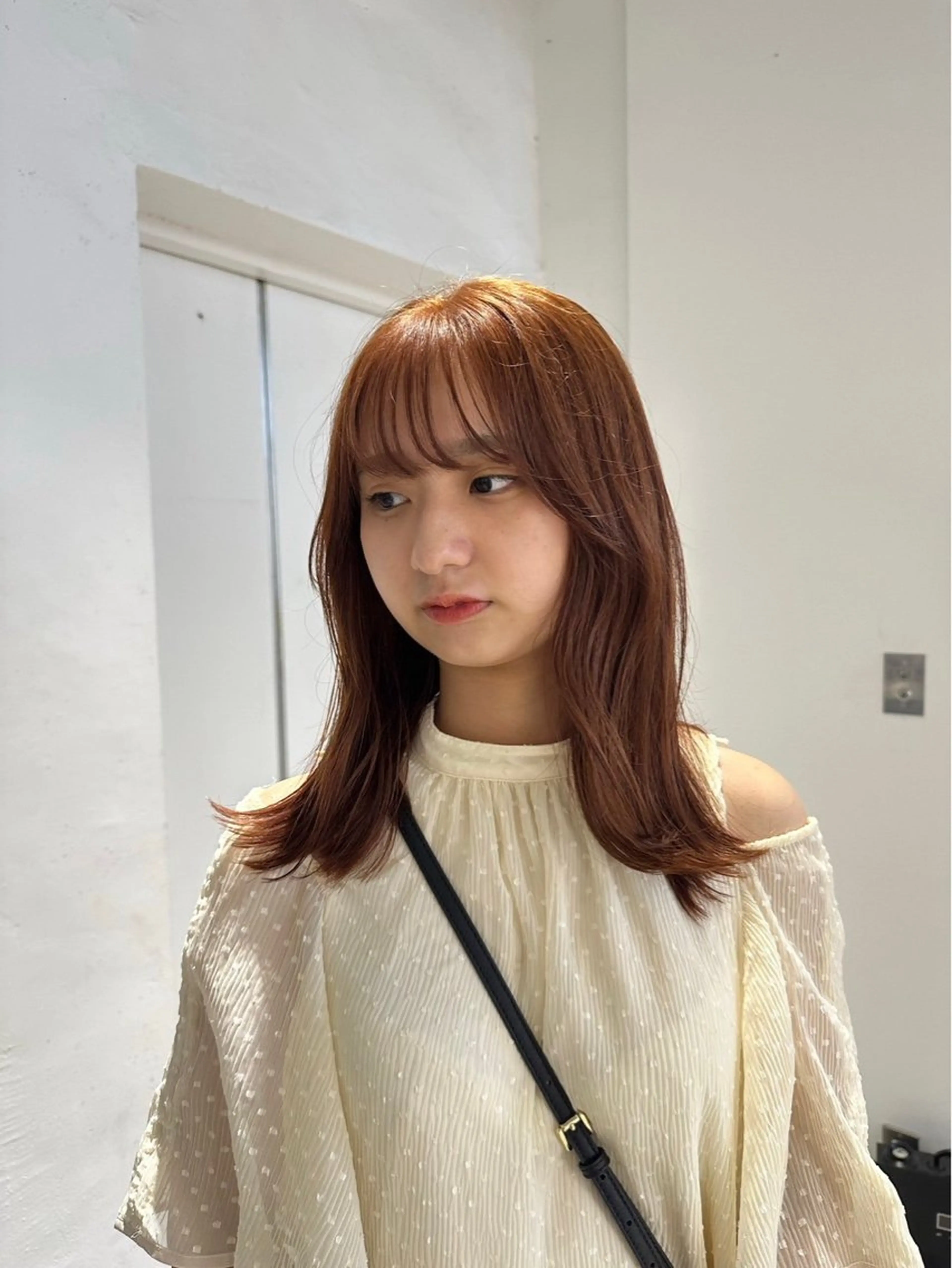 カラー ヘアカラー ハイトーン/レイヤー nail 百咲💌のヘアスタイル