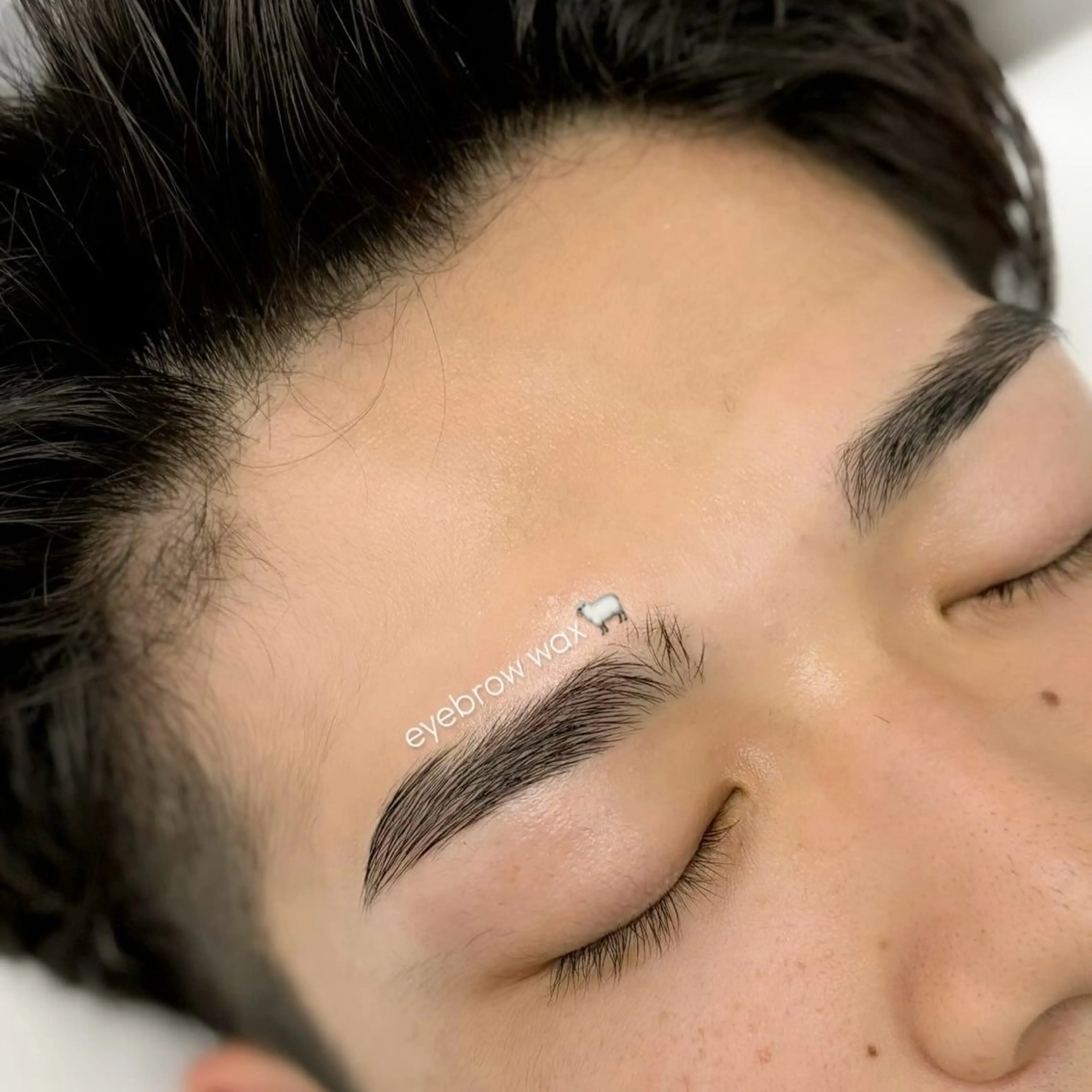 メンズ アイブロウ jiem5 𝐦𝐚𝐧𝐚🎀のマツエク・マツパデザイン