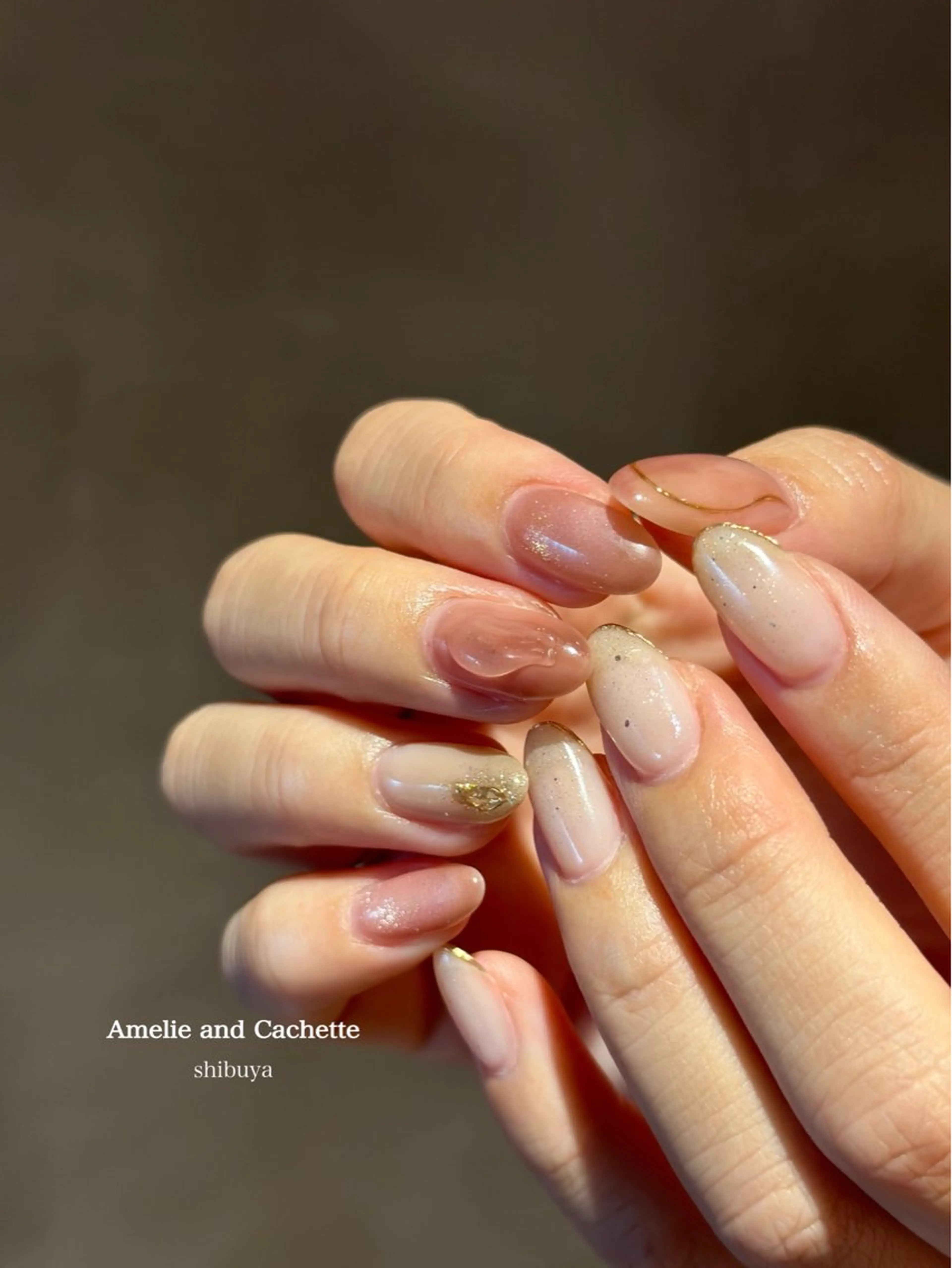 ネイル 渋谷ニュアンスネイル SYURI🫧のネイルデザイン