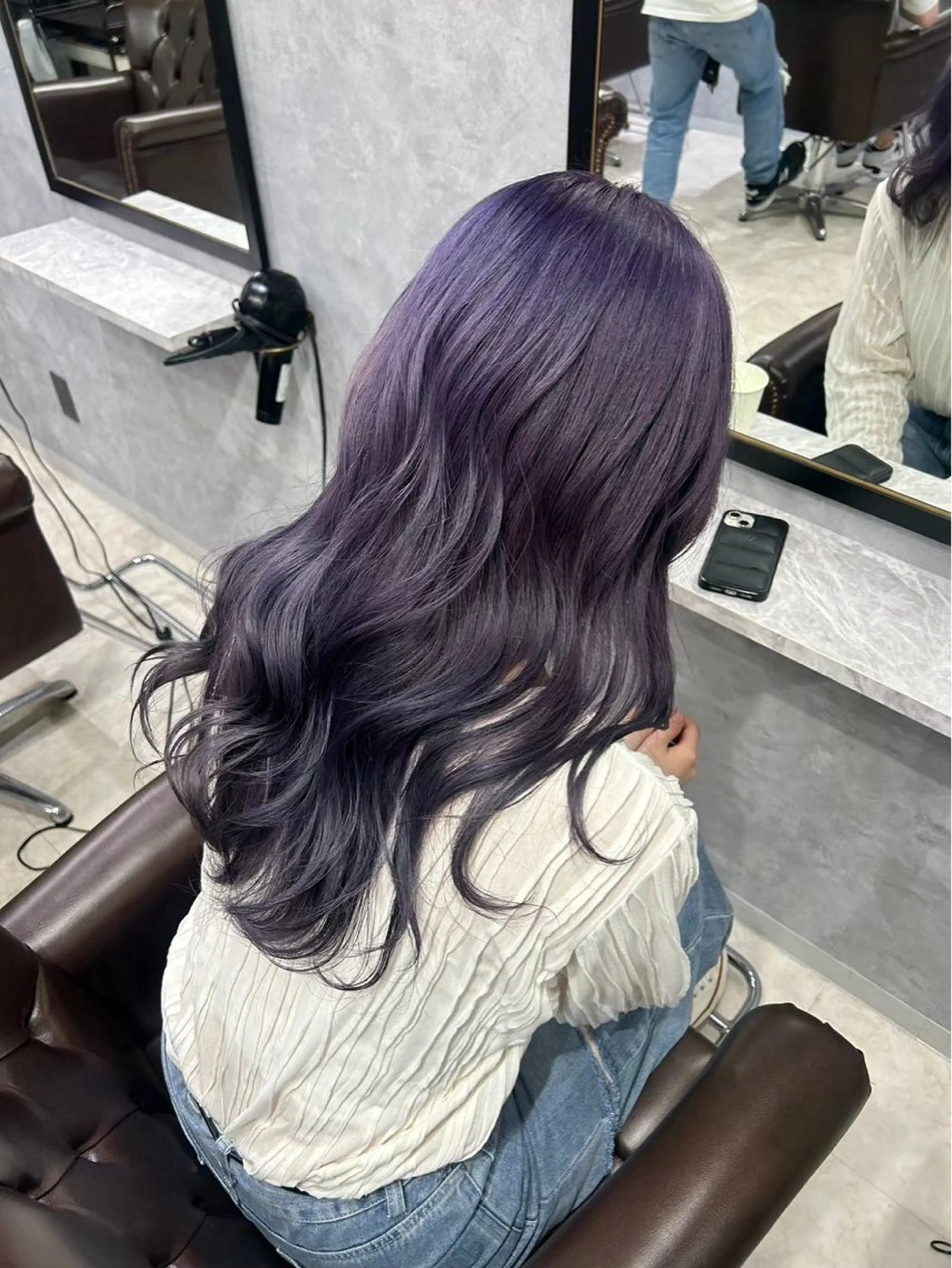 セミロング カラー カット ヘアカラー トリートメント 池袋/カラー特化🎨 ロング料金なし🩵のヘアスタイル