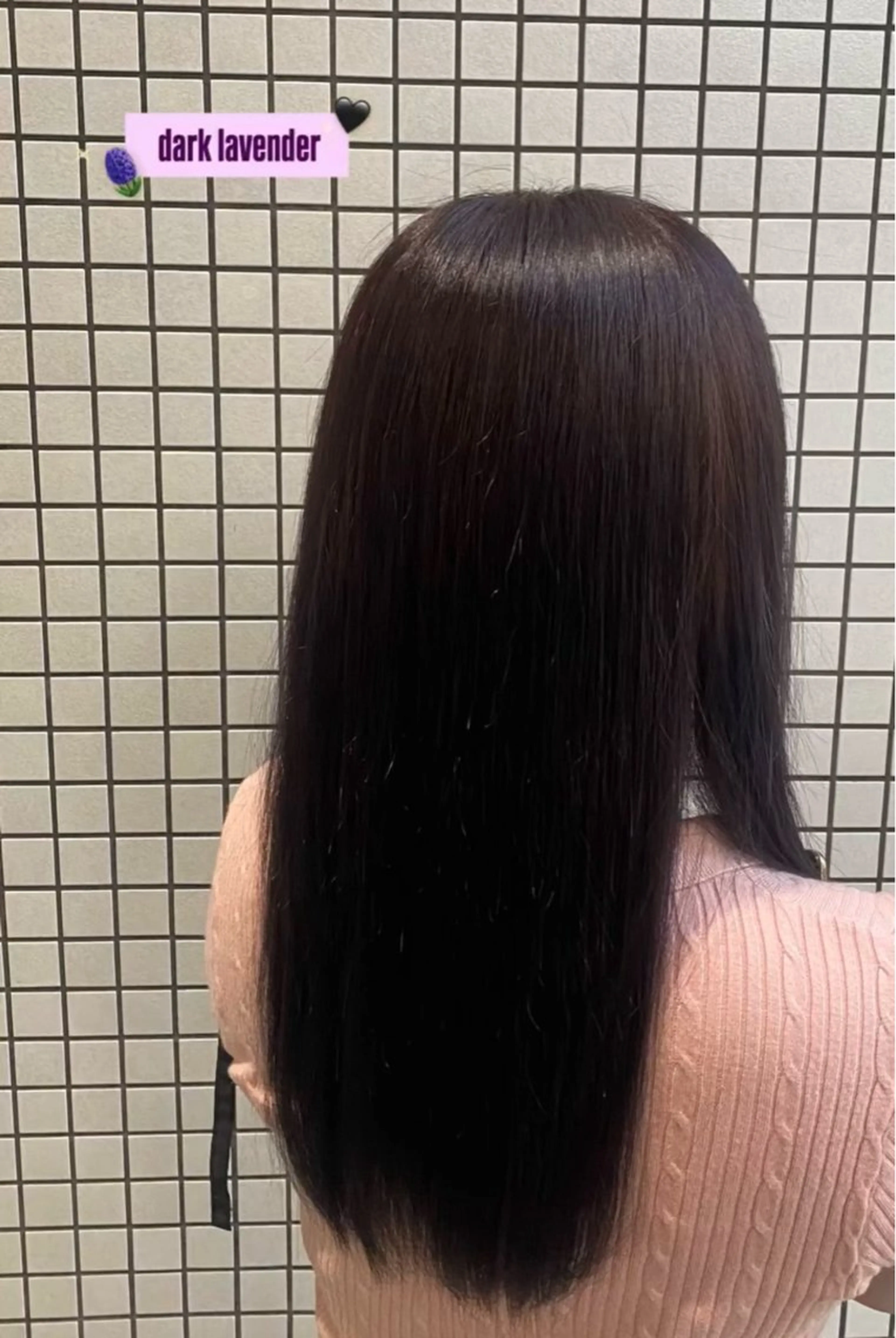 ロング カラー 松尾 渚のヘアスタイル