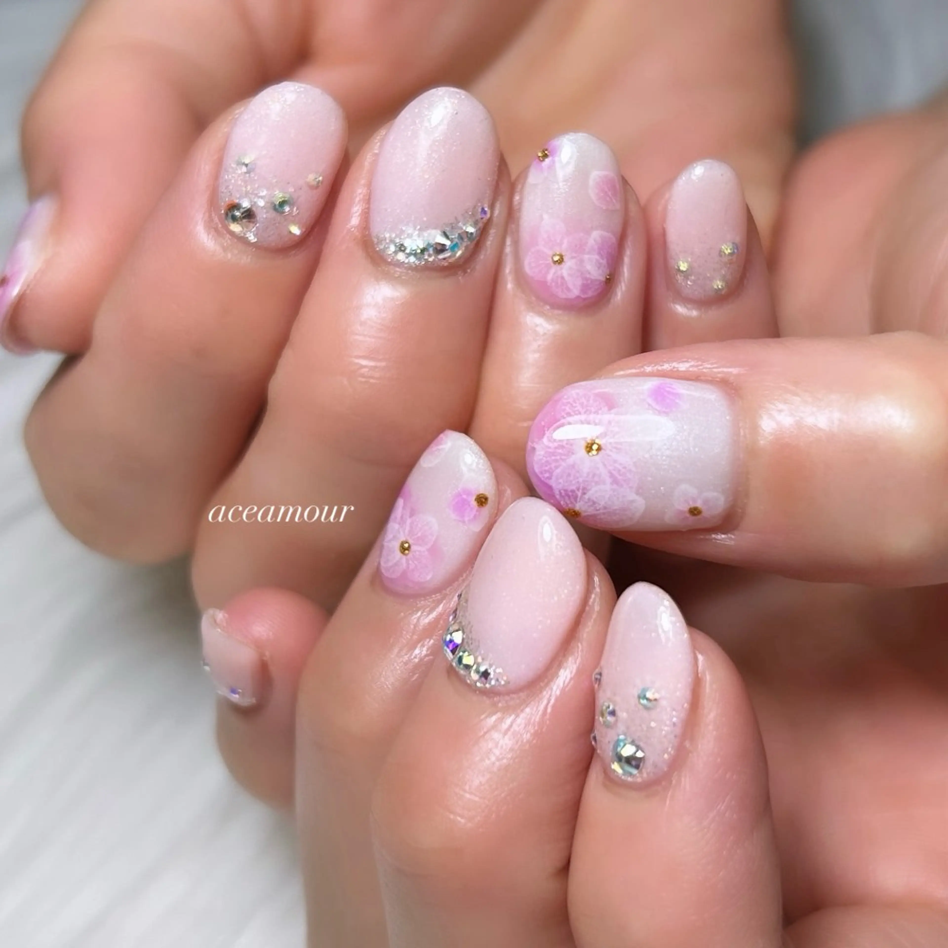 ネイル 持ち込み ネイル/耳つぼ /新ホワイトニングのネイルデザイン