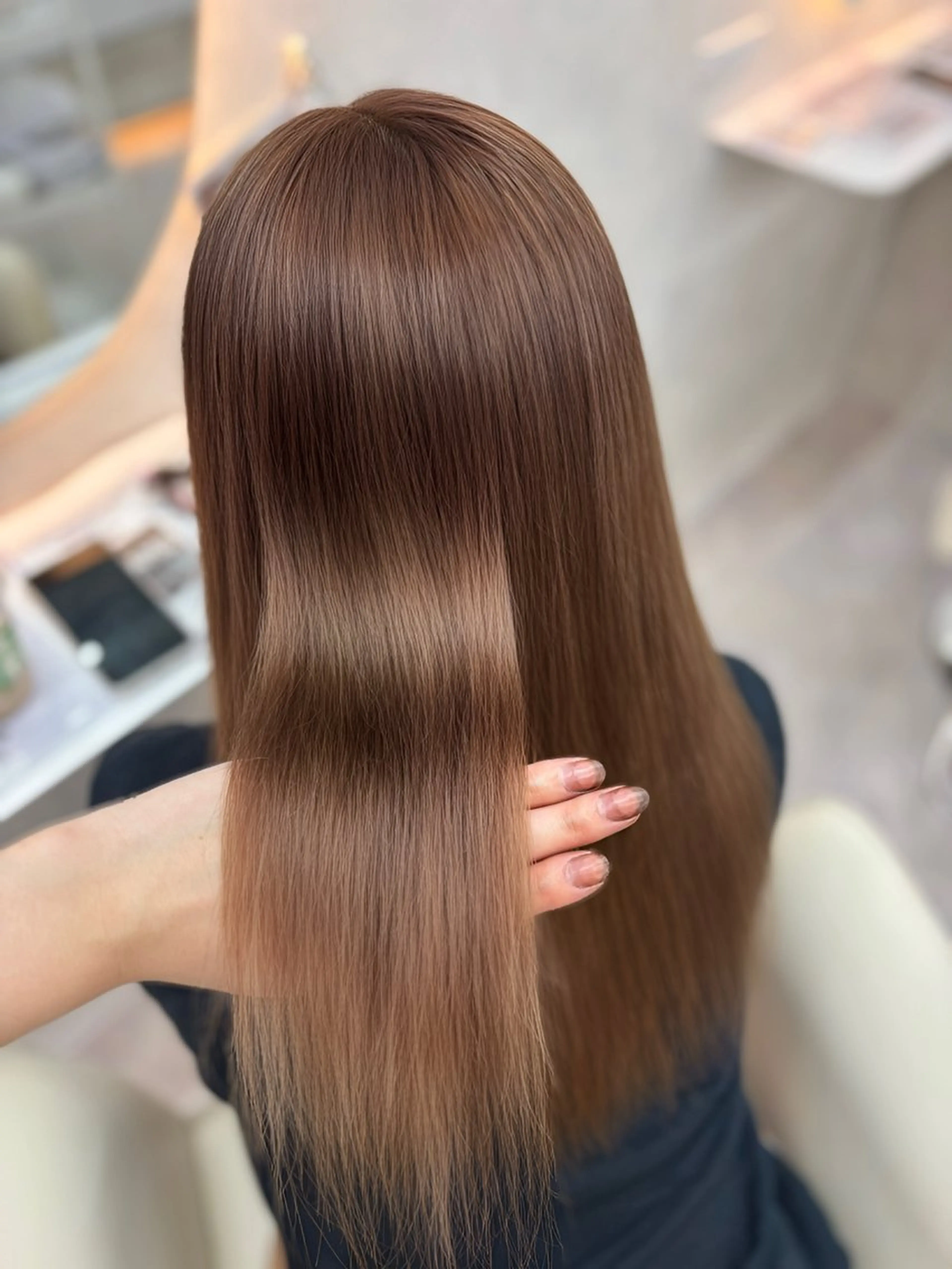 ロング カラー ブラウンカラー ヘアカラー 🎀asumi/大宮 /ブリーチモデル🎀のヘアスタイル