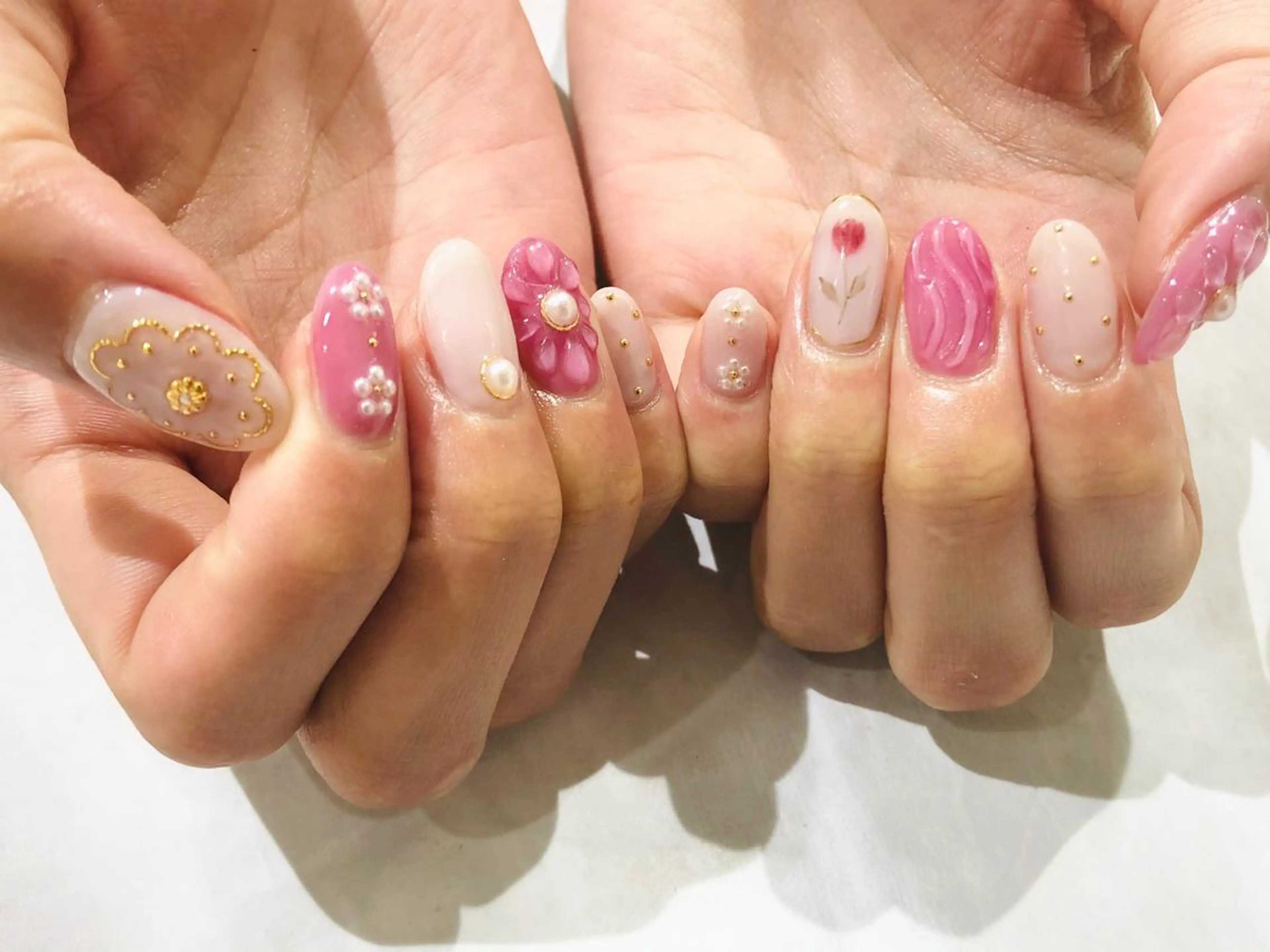 ネイル 舞田 苑香のネイルデザイン