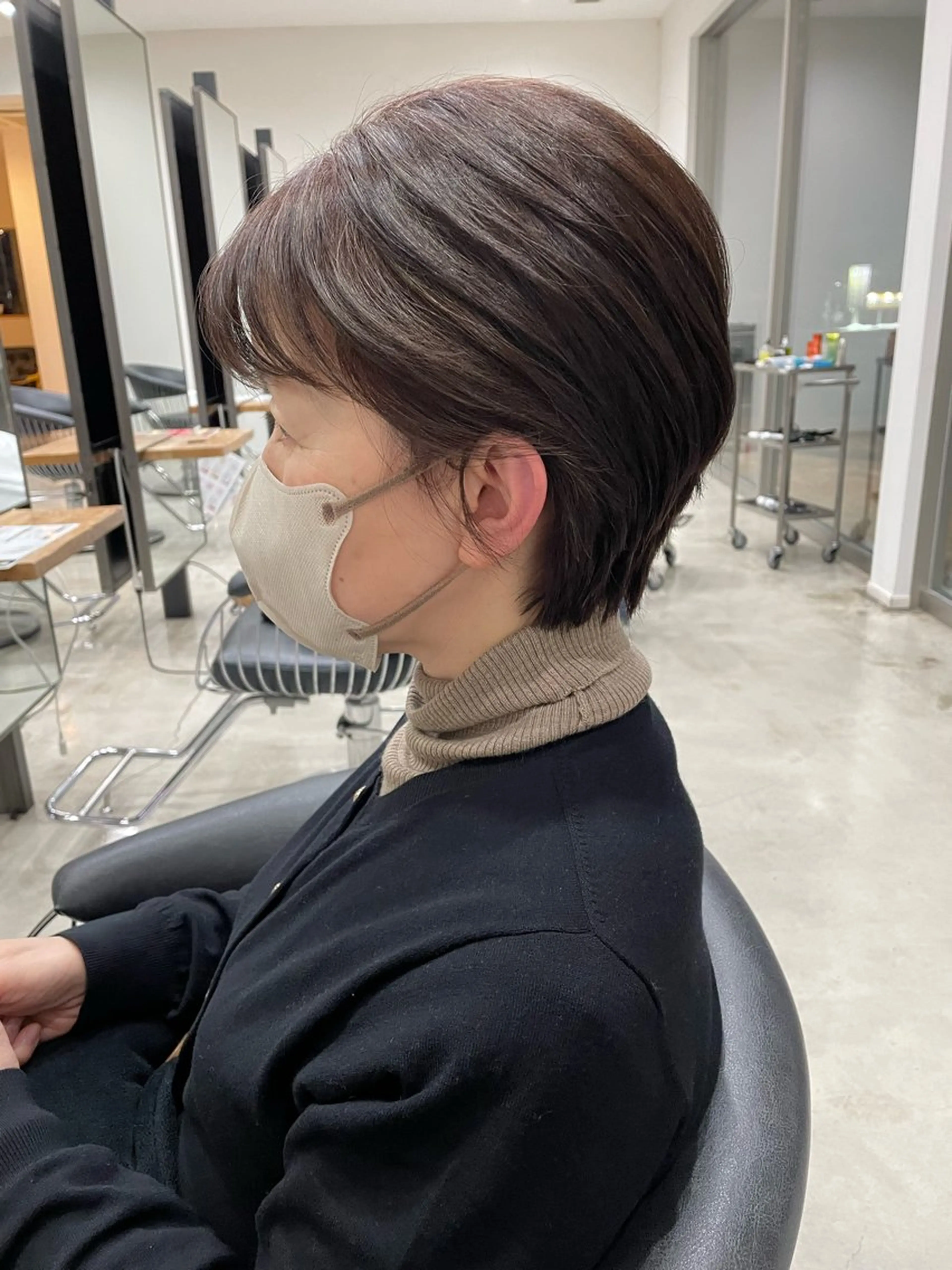 ショート ショートヘア カット 藤村 翔充のヘアスタイル