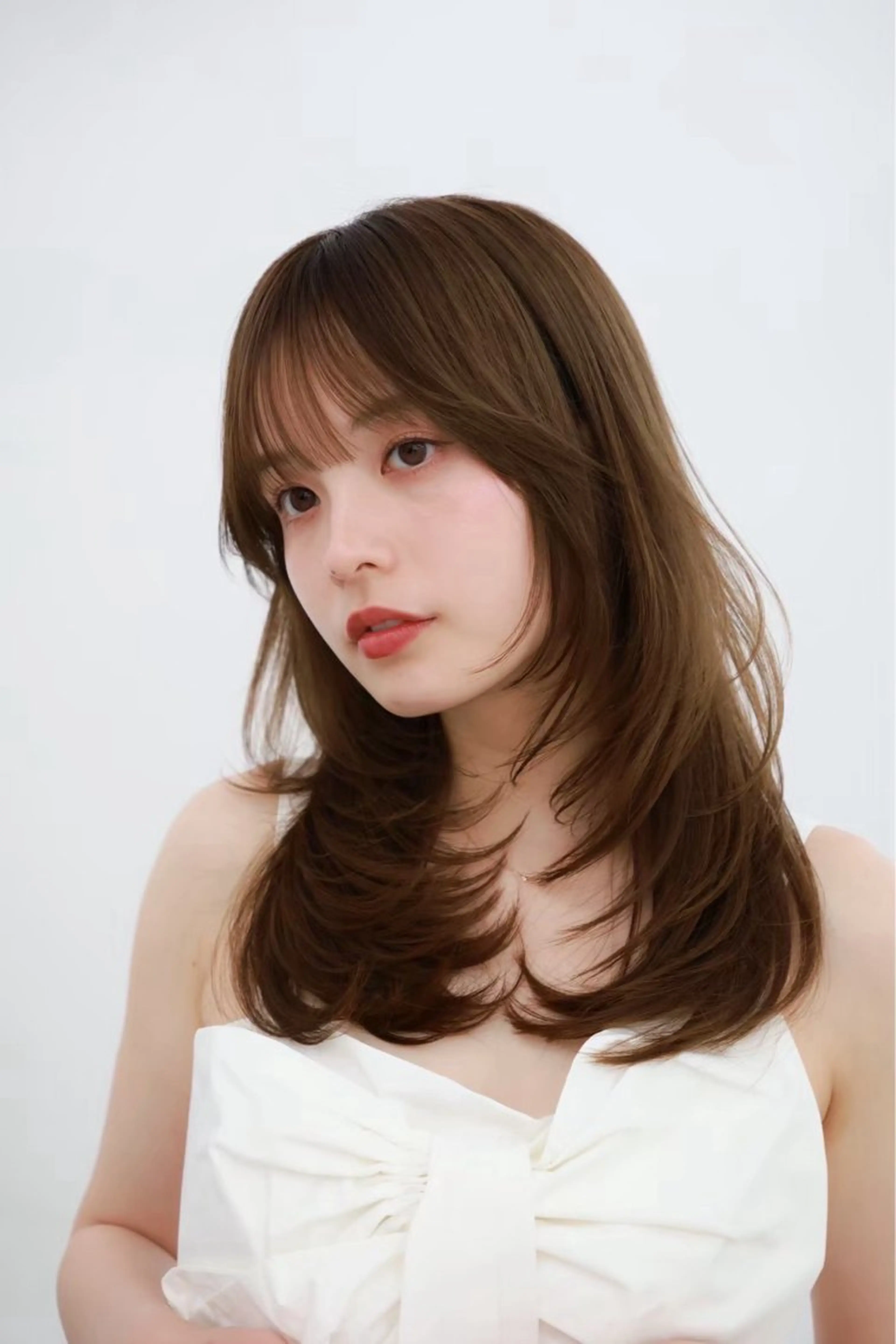 セミロング COAPLUS立川所属・艶髪/透明感カラー /miyu🩰🎀のヘアスタイル