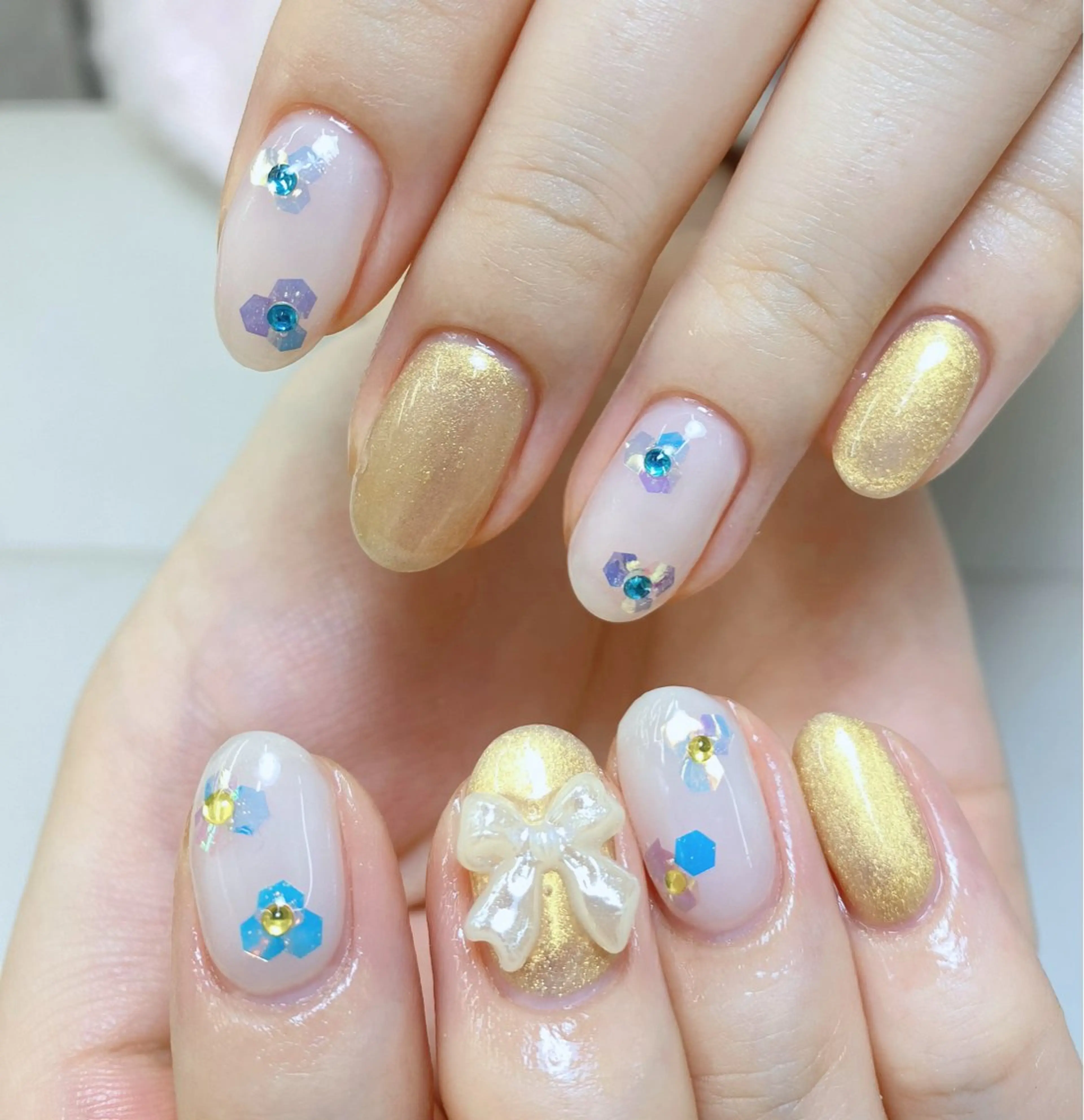 ネイル ハンドネイル AngelChris ビューティーサロン琳のネイルデザイン