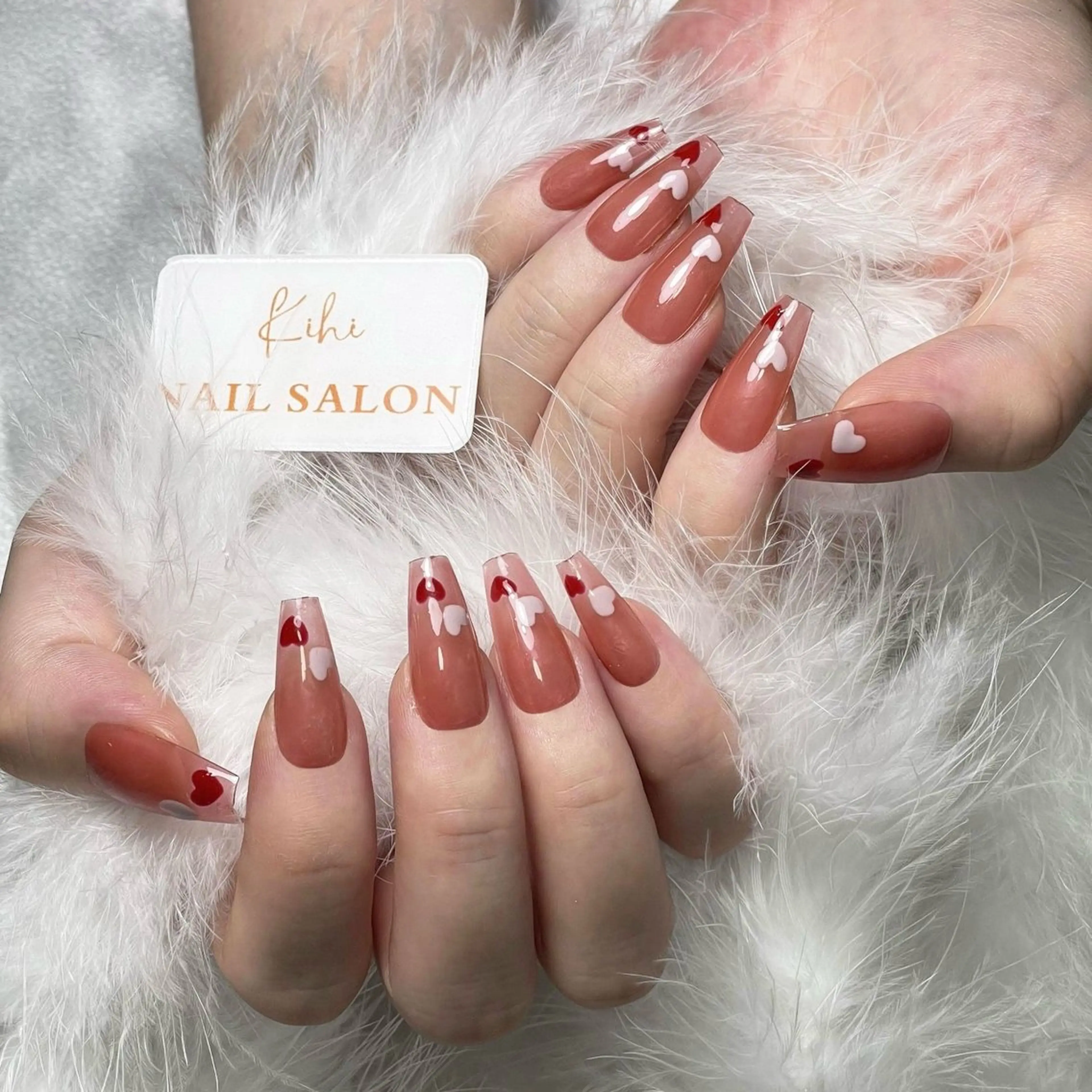 ネイル アートネイル フレンチネイル ジェルネイル グラデーション 韓国ネイル ハンドネイル 💕鈴木ユリ パラジェル/オフ無料のネイルデザイン