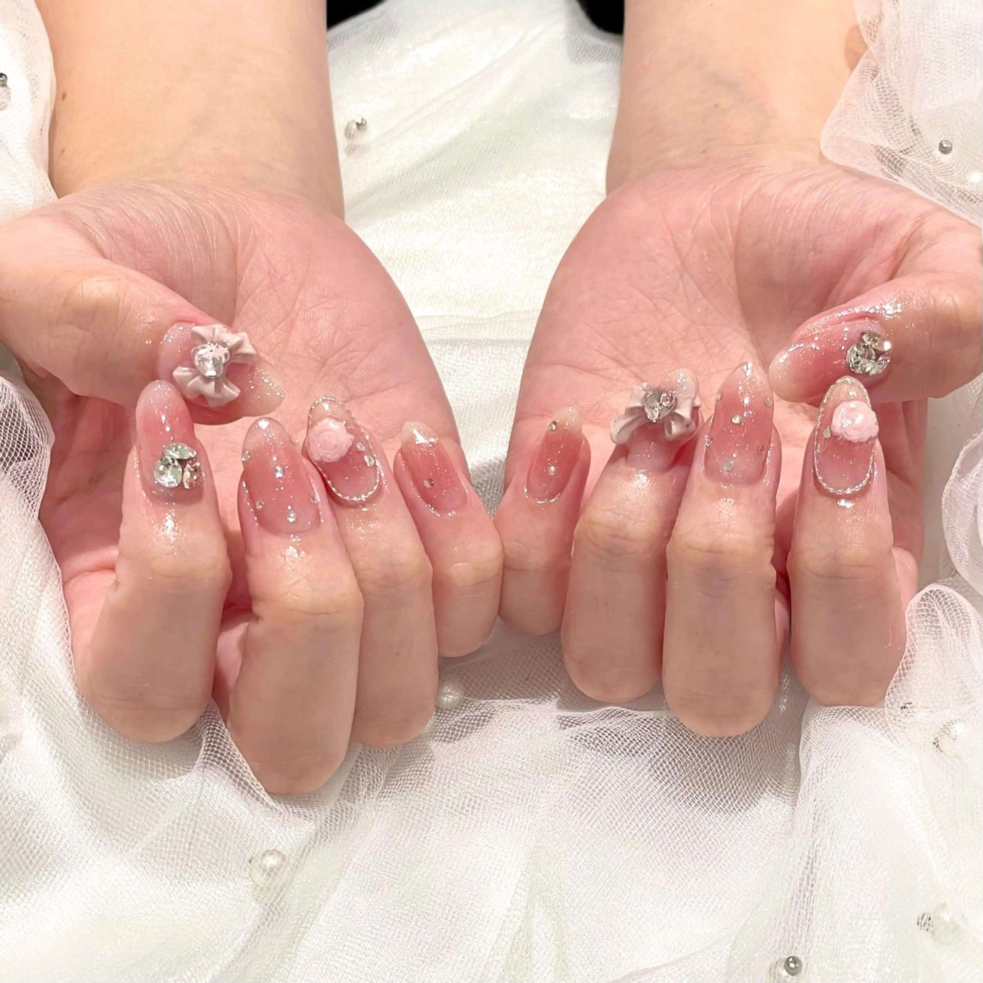 ネイル ハンドネイル ゆ きのネイルデザイン