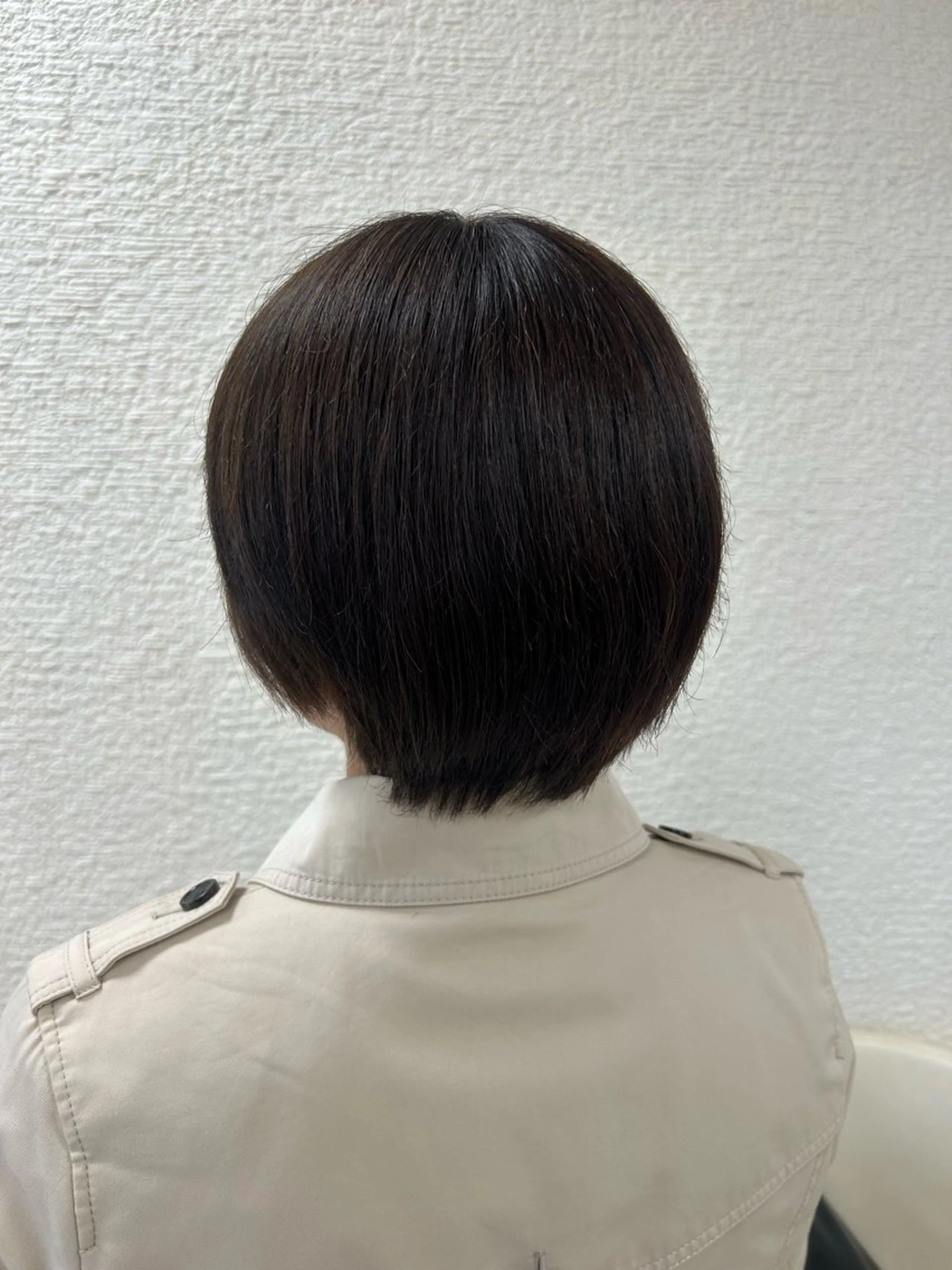 ショート ツヤ感／似合わせ カラー🌿yuiのヘアスタイル