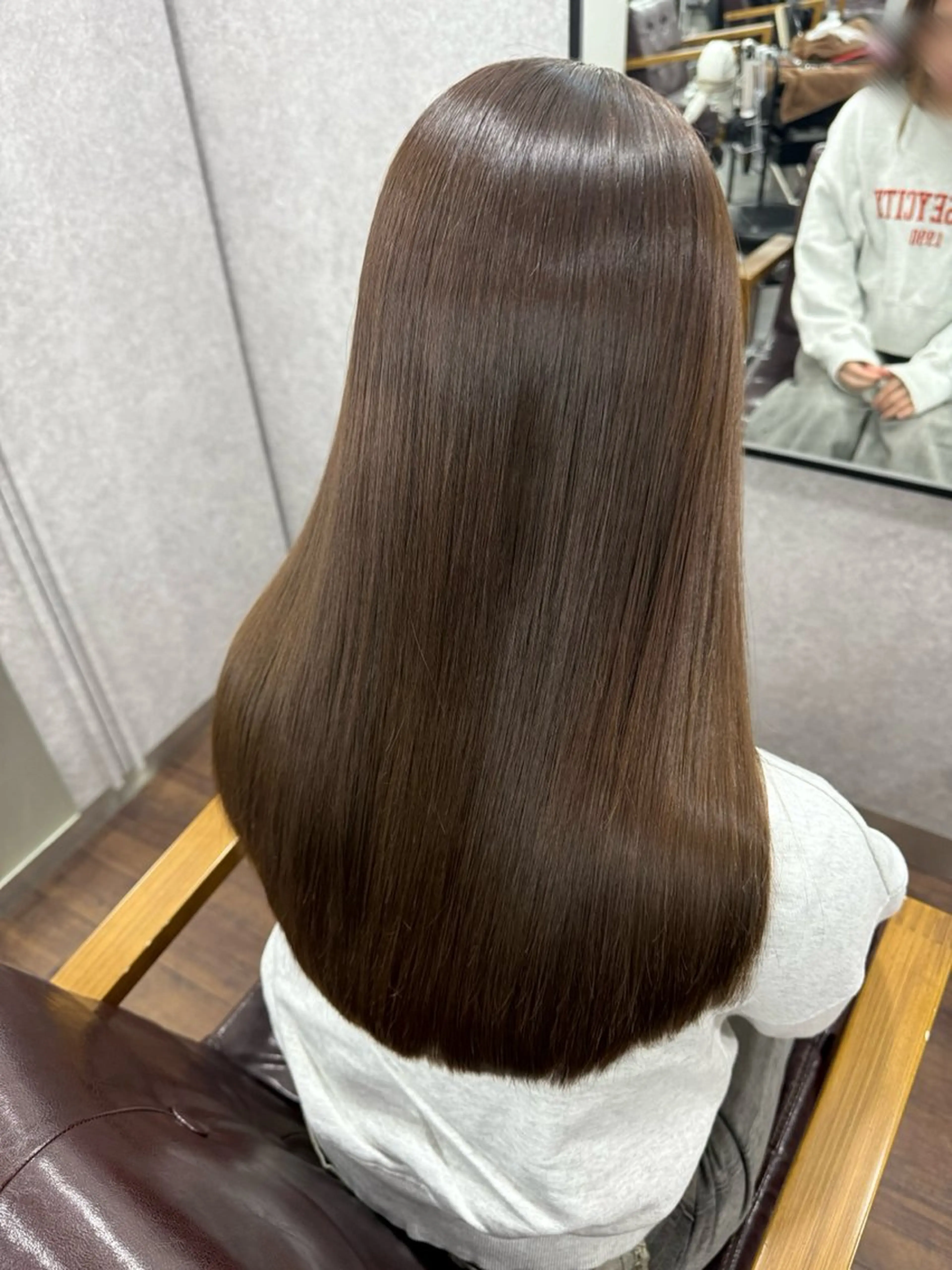 ロング カラー ブラウンカラー 【ili心斎橋】 🐰清水 梨央🤍のヘアスタイル