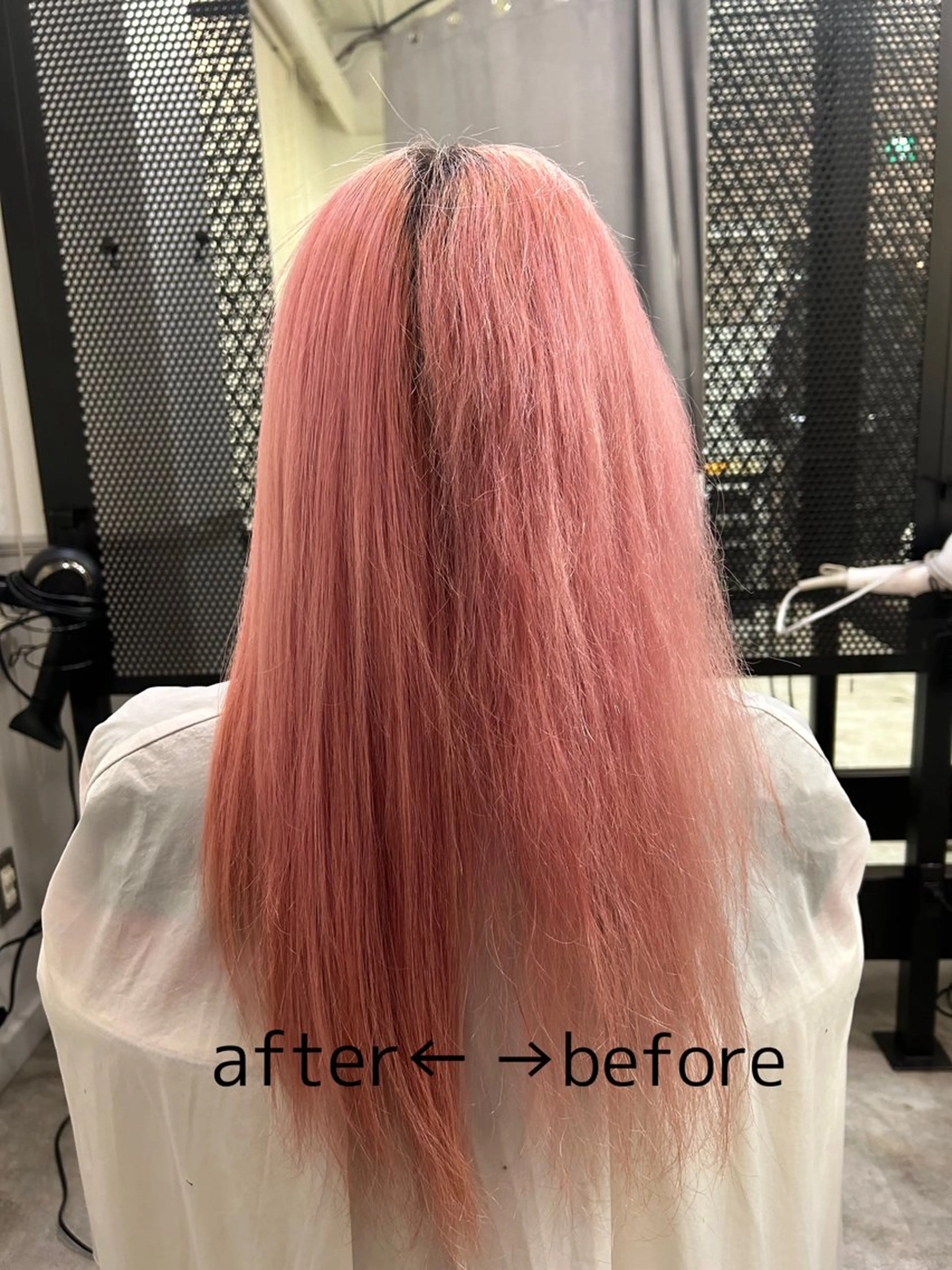 ロング 髪質改善 カット トリートメント 縮毛•ハイトーン Runaのヘアスタイル