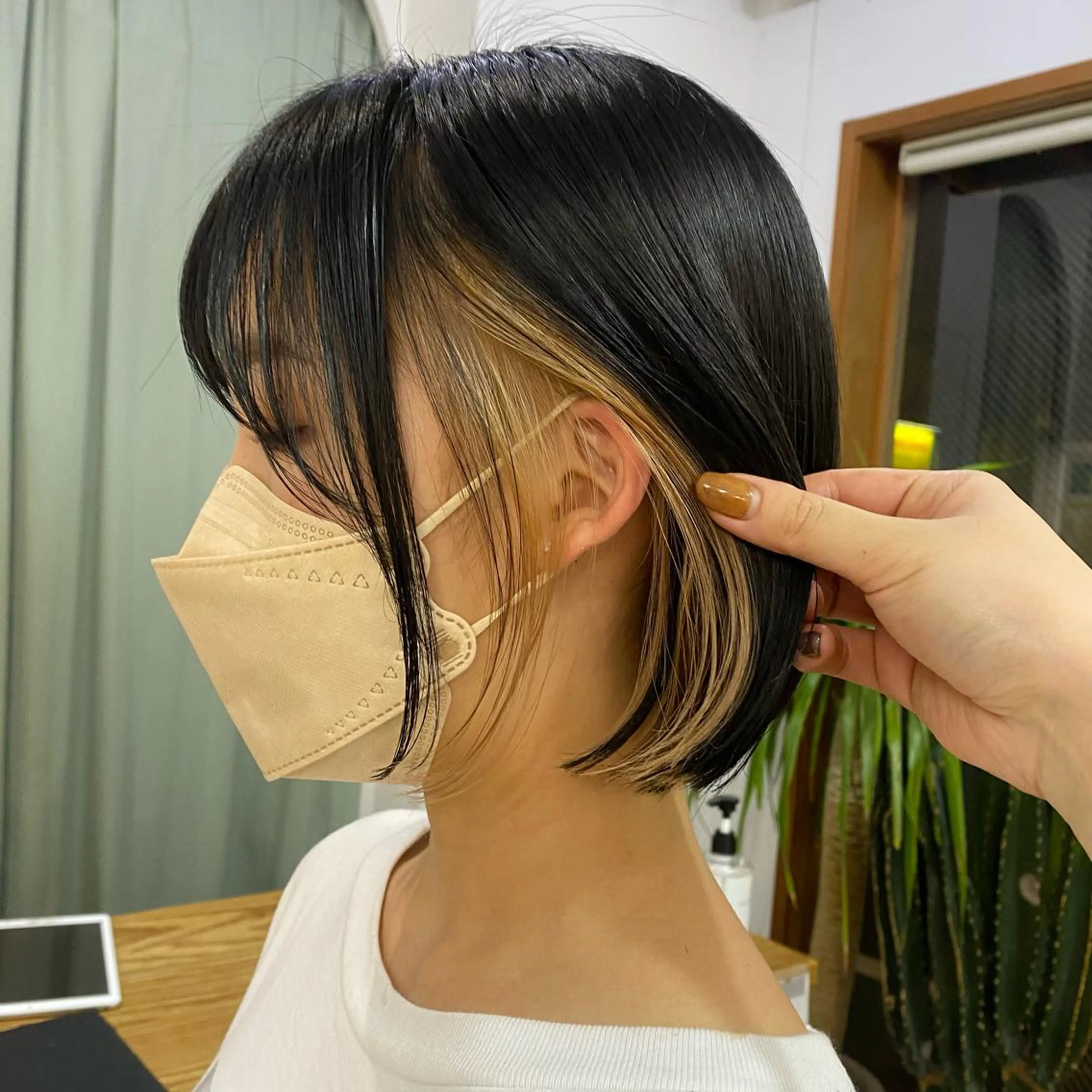 ショート カラー 🪭risa 暖色/レイヤー🪭のヘアスタイル