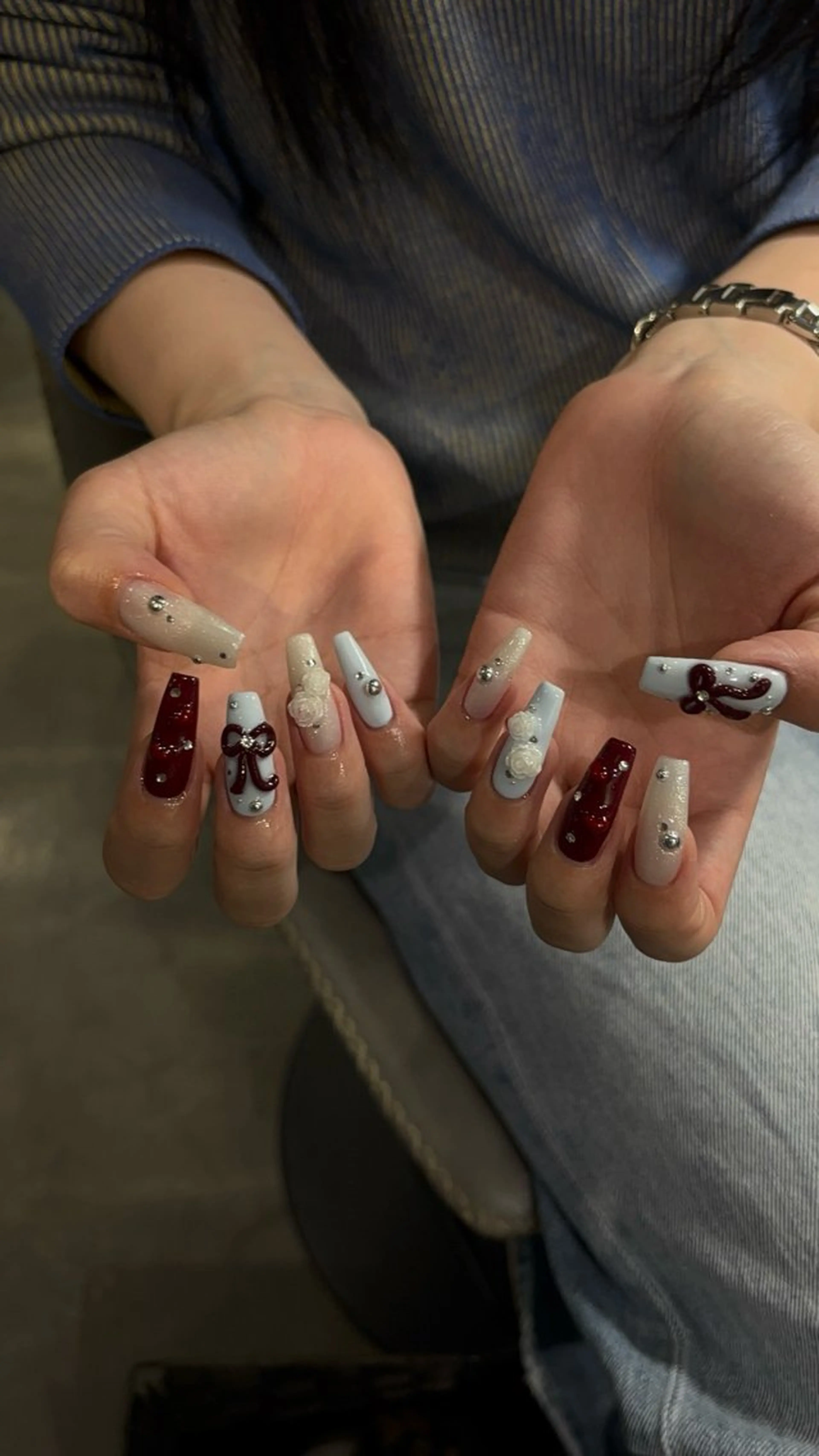 ネイル ハンドネイル joieange 難波店 藤谷ルディアのネイルデザイン