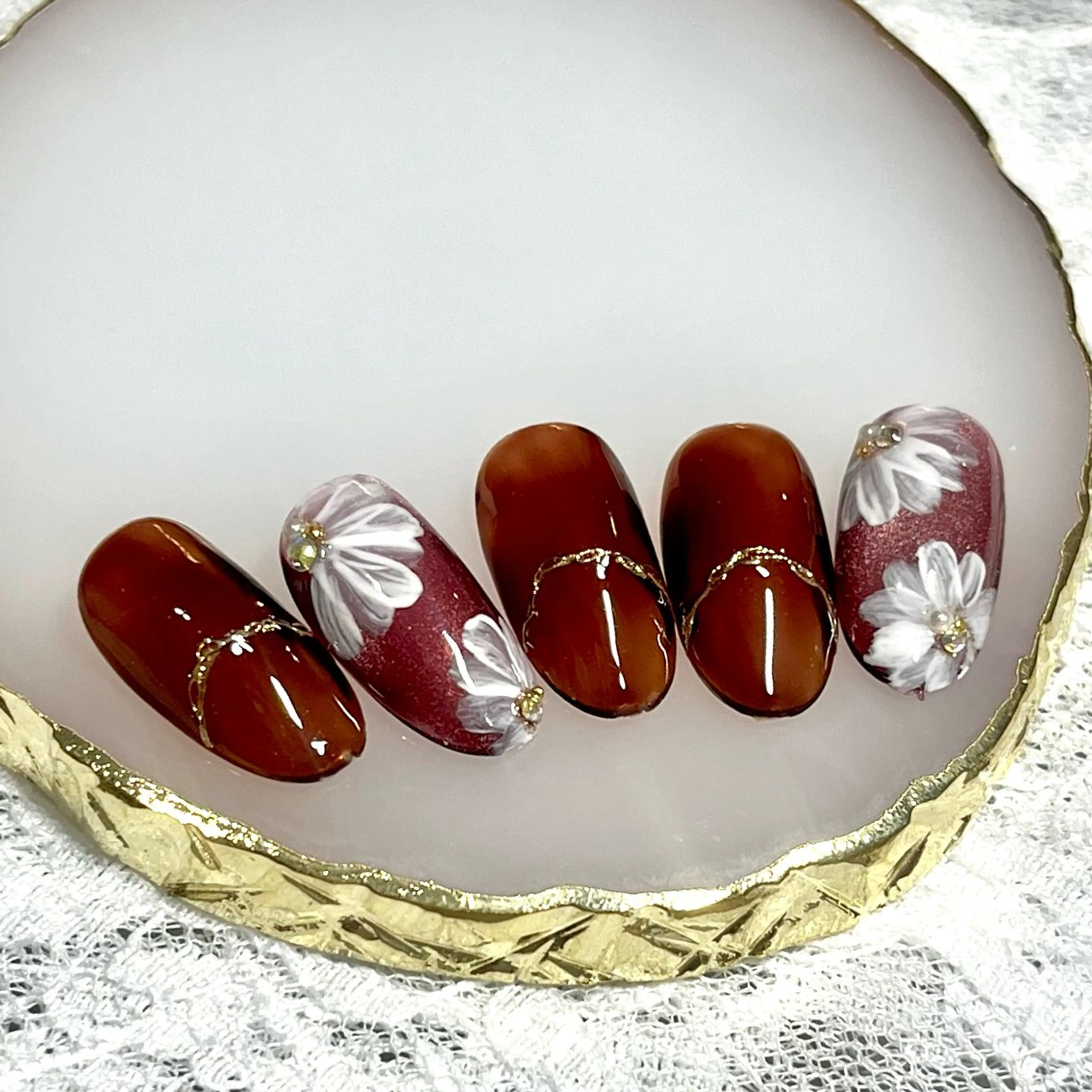 ネイル ハンドネイル Kodebu Usagi Nail所属・Yuko Kanamedaのネイルデザイン