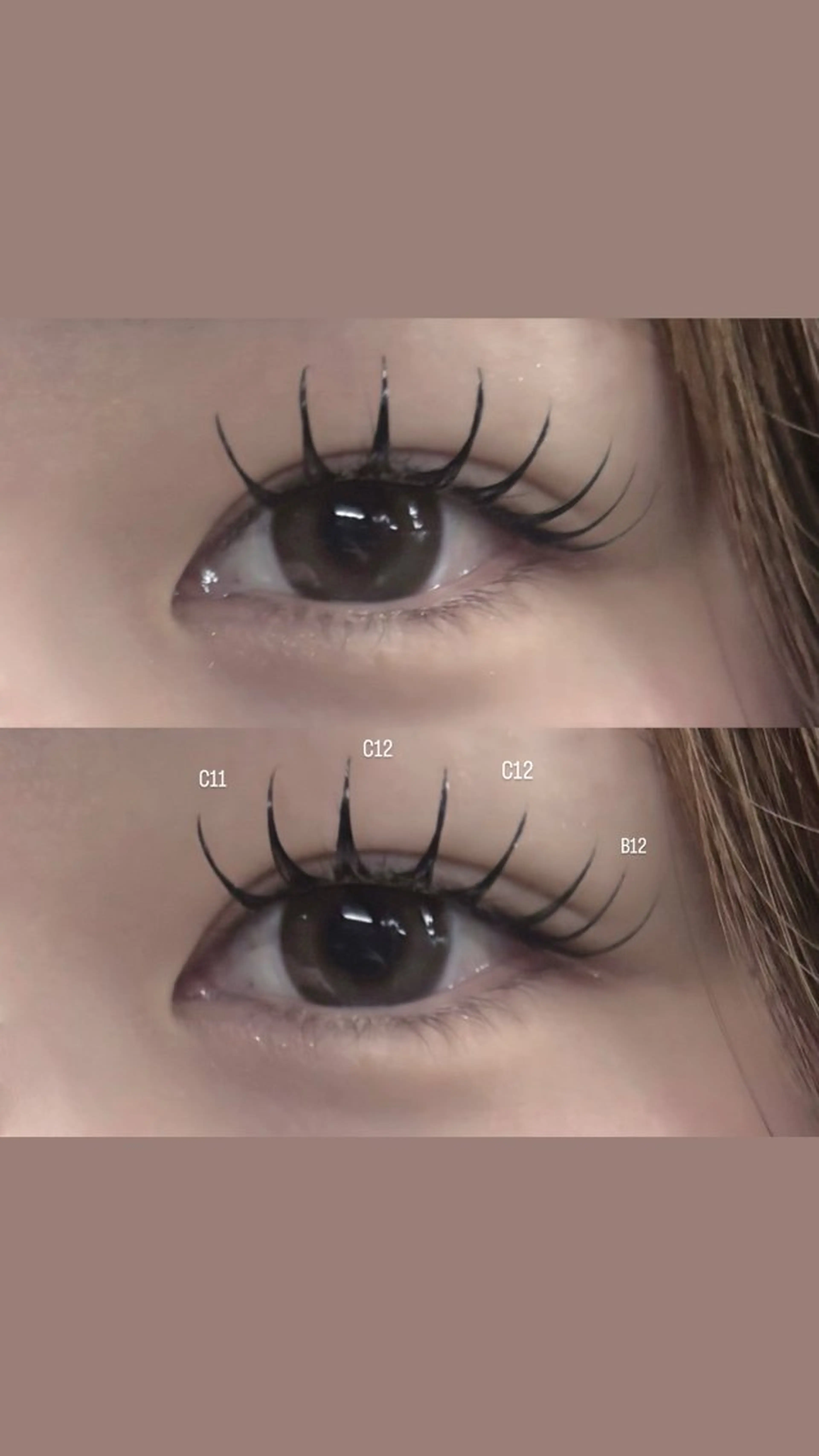 マツエク・マツパ 京都駅 / ひなこ 𖤐ミのマツエク・マツパデザイン