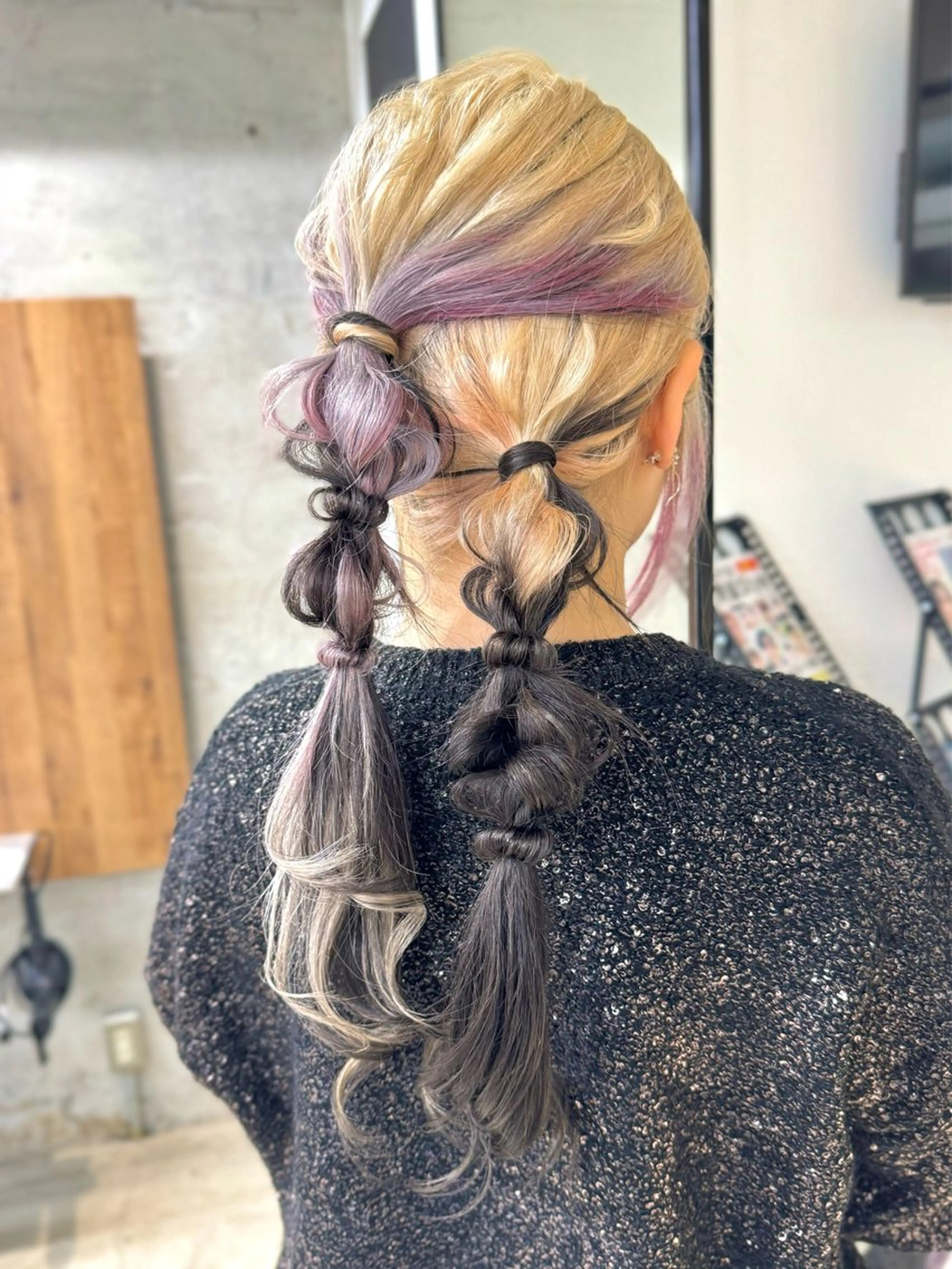 ロング ヘアアレンジ 似合わせカラー 🪞🎀✨️hinaのヘアスタイル