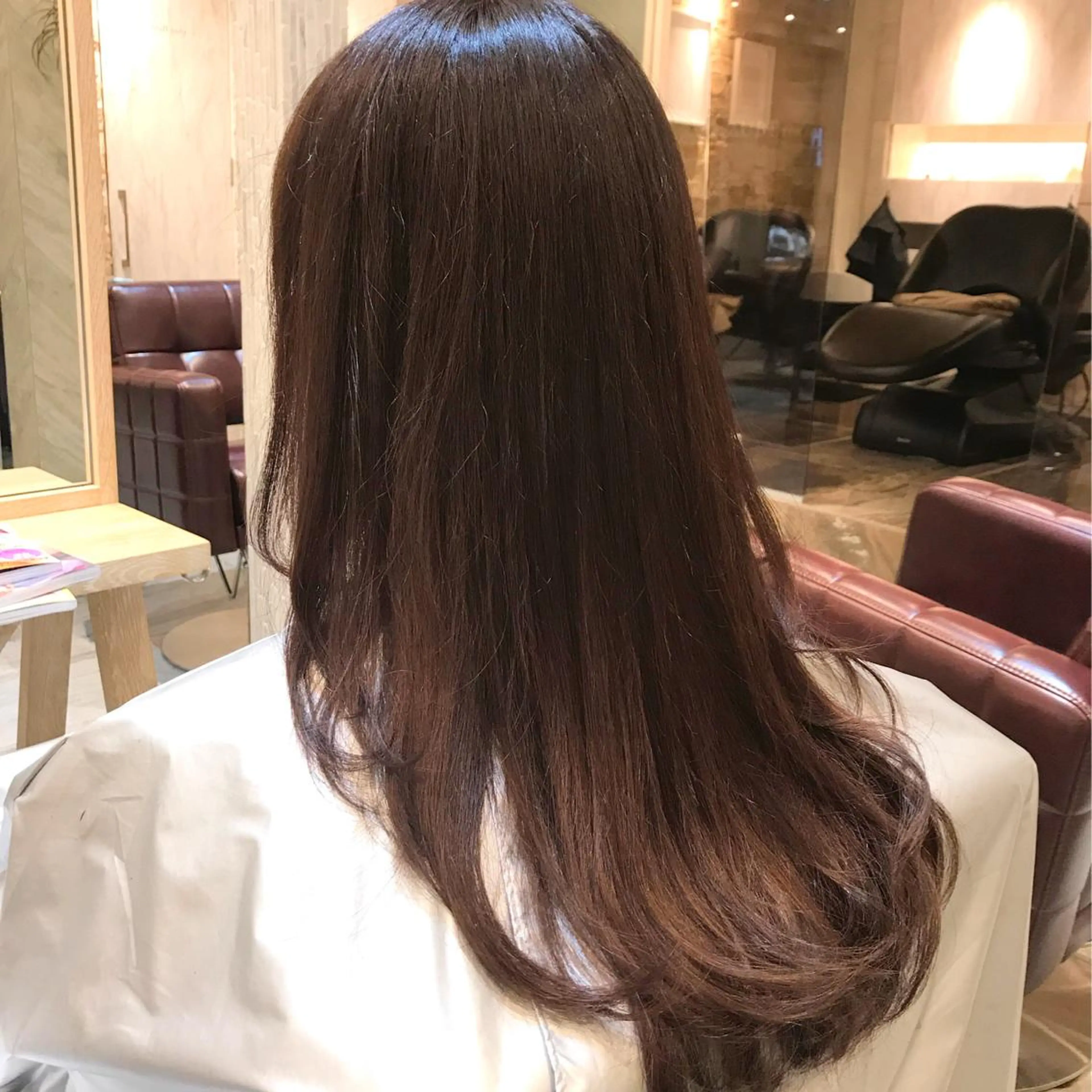 セミロング カラー ベージュカラー グラデーションカラー バイオレットカラー 髪質改善・艶髪特化 木村侑平のヘアスタイル