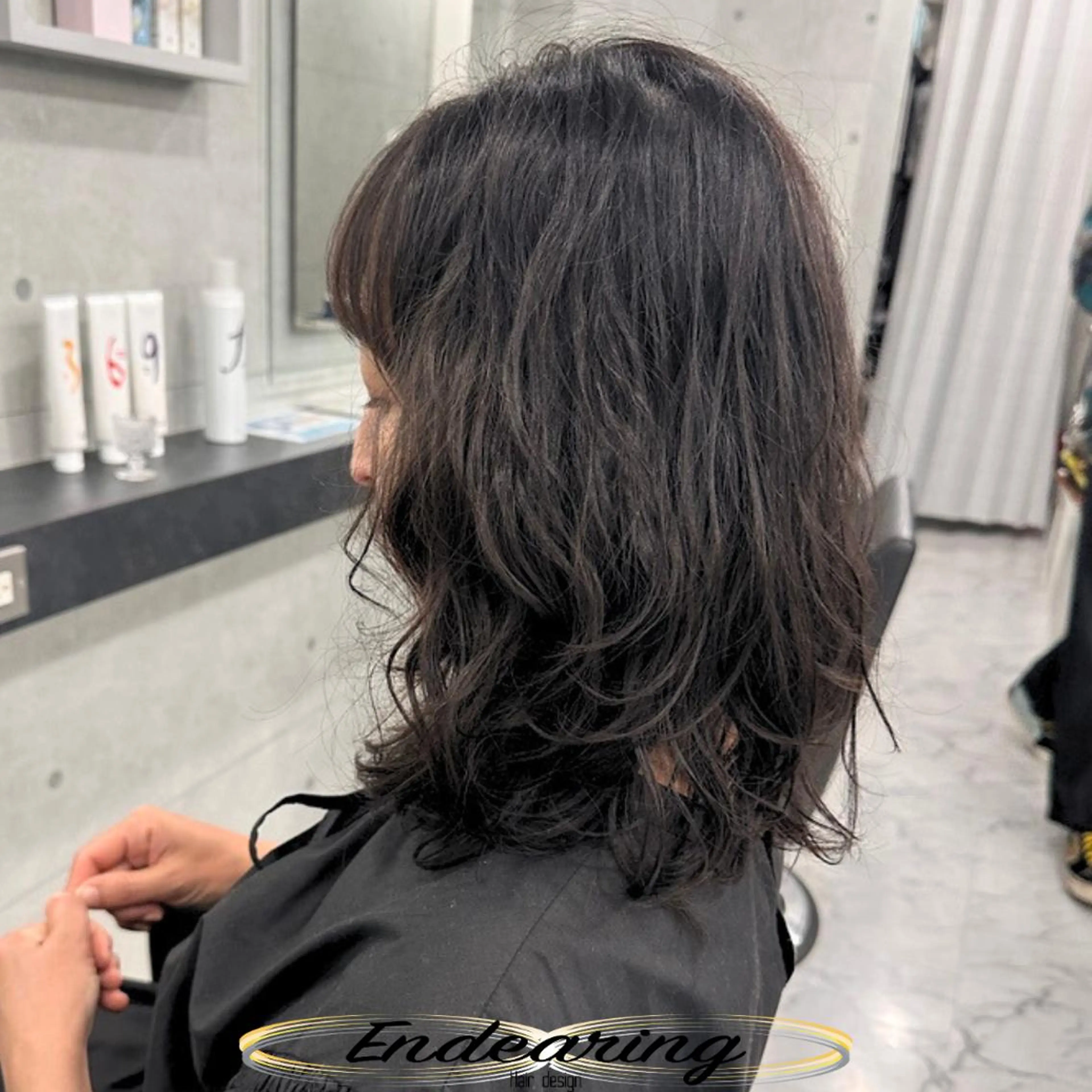 パーマ デジタルパーマ カット パーマ Endearing 銀座/レイヤーカットのヘアスタイル