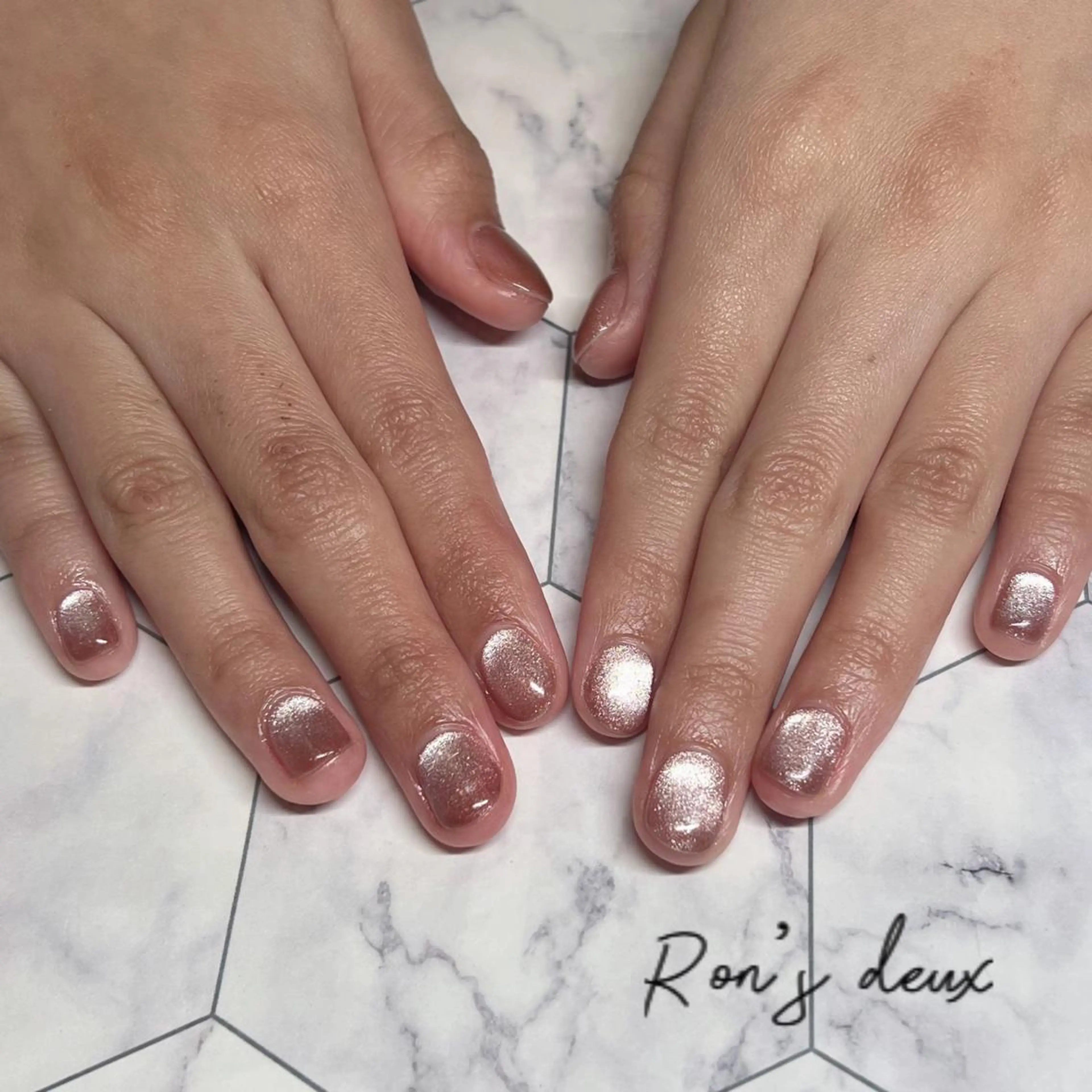 ネイル Ron's nail 笹岡のネイルデザイン