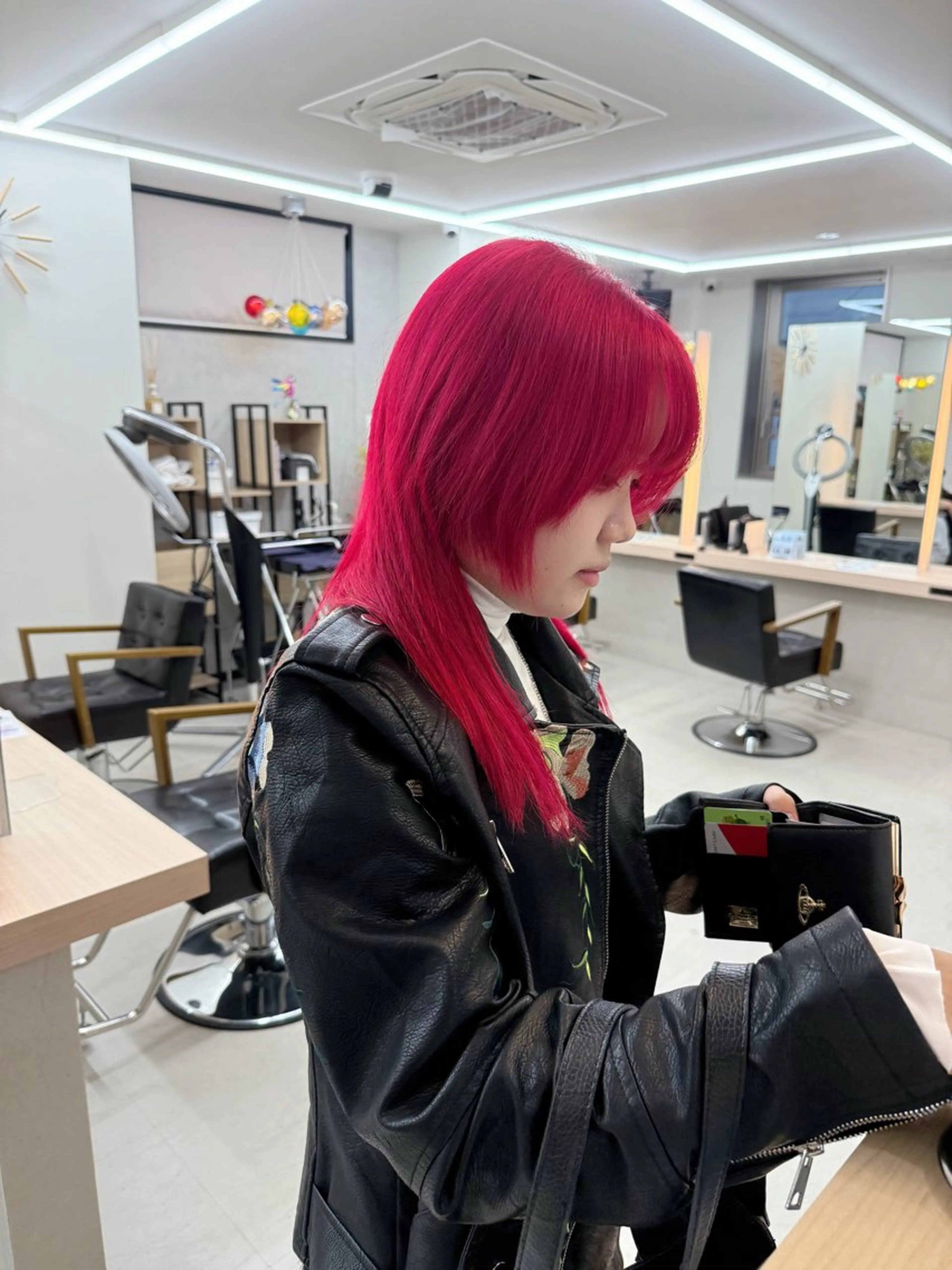 ミディアム カラー カット ヘアカラー トリートメント 𝐑𝐲𝐮𝐤𝐢 【店長】ALEAPのヘアスタイル