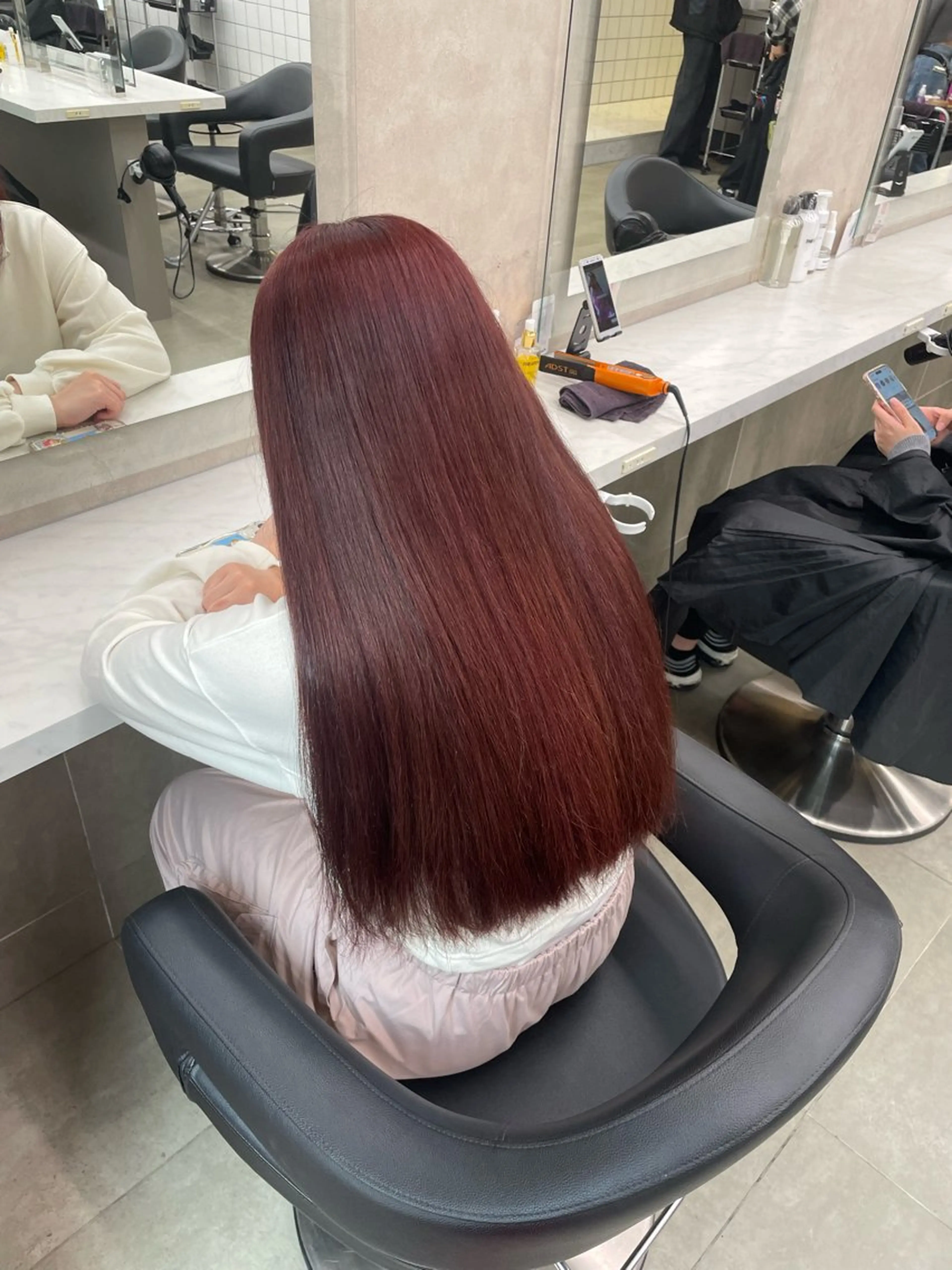 ロング カラー ヘアアレンジ ヘアカラー トリートメント ヘアセット 💗横浜美容室 💗HARUNAのヘアスタイル