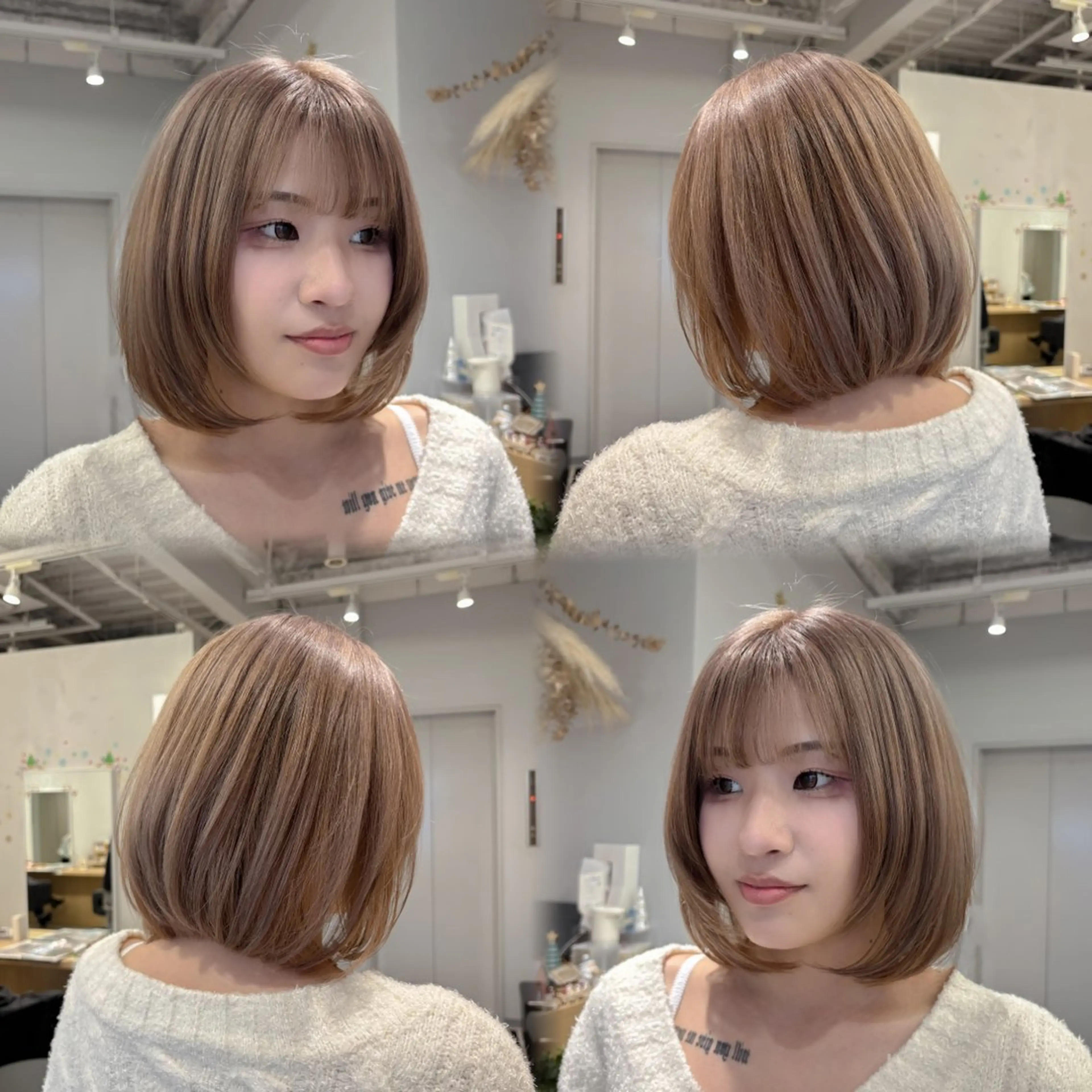 ショート 服部 真希のヘアスタイル