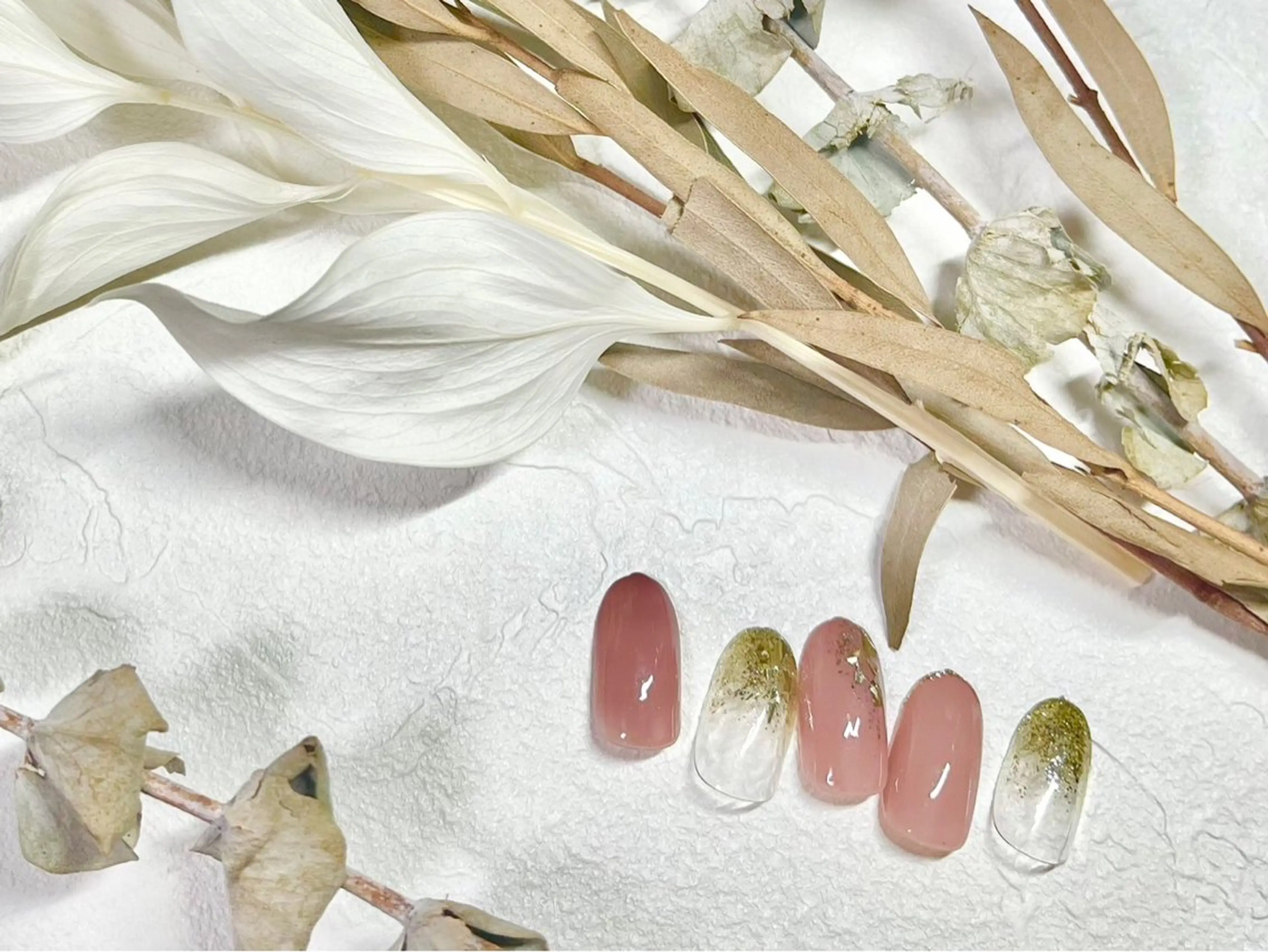 ネイル オーロラネイル フットネイル フレンチネイル ジェルネイル 韓国ネイル ハンドネイル Mogu nail 二子玉川のネイルデザイン